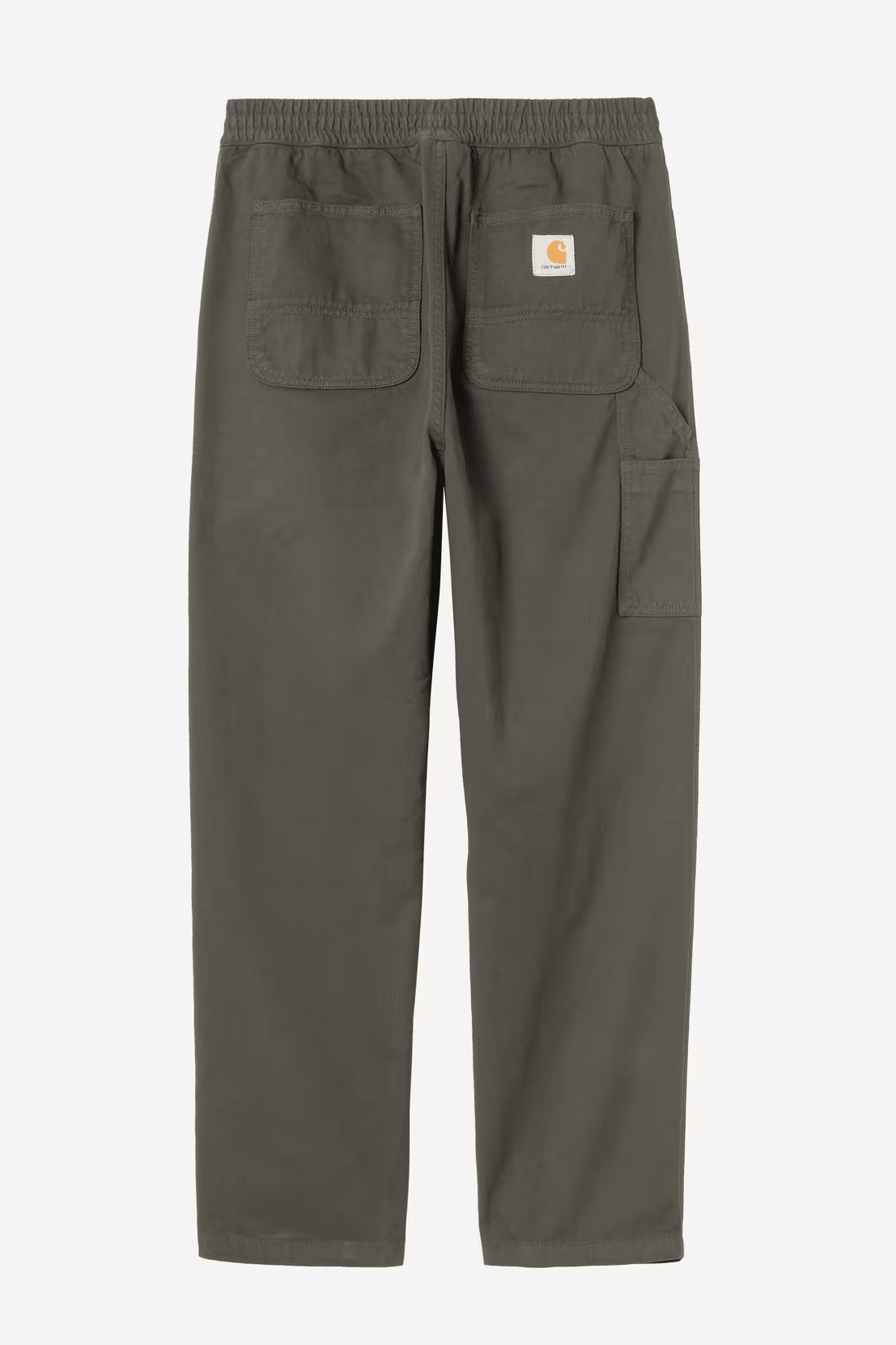 CARHARTT WIP-Flint Pant-Shungite Garment Dyed-BACKYARD