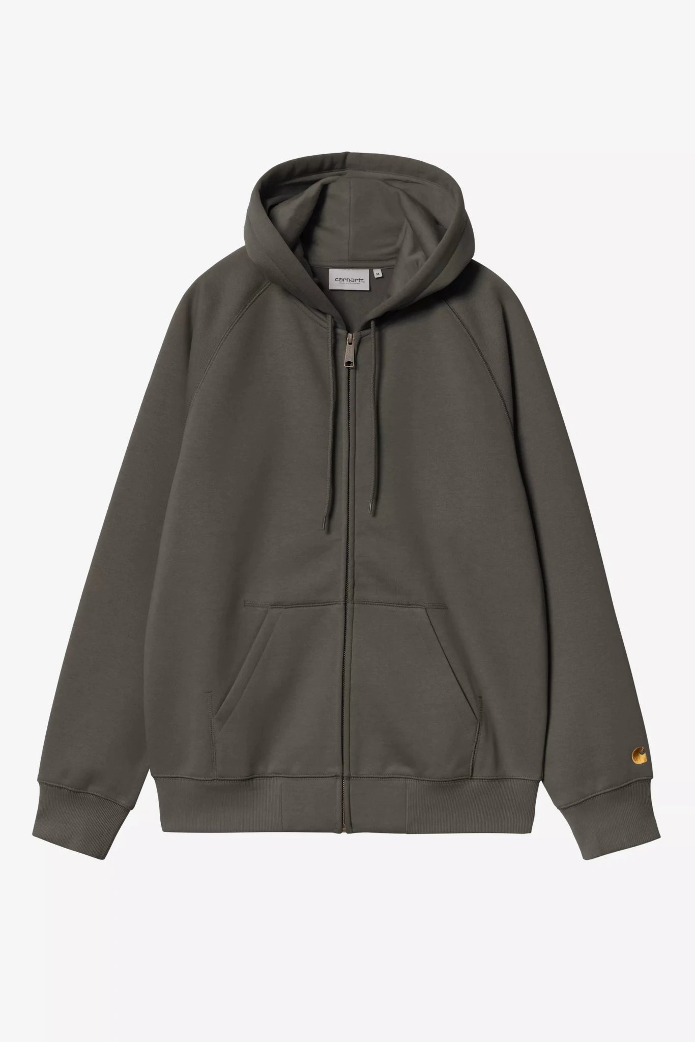 CARHARTT WIP-Hooded Chase Jacket-Shungite Gold-BACKYARD