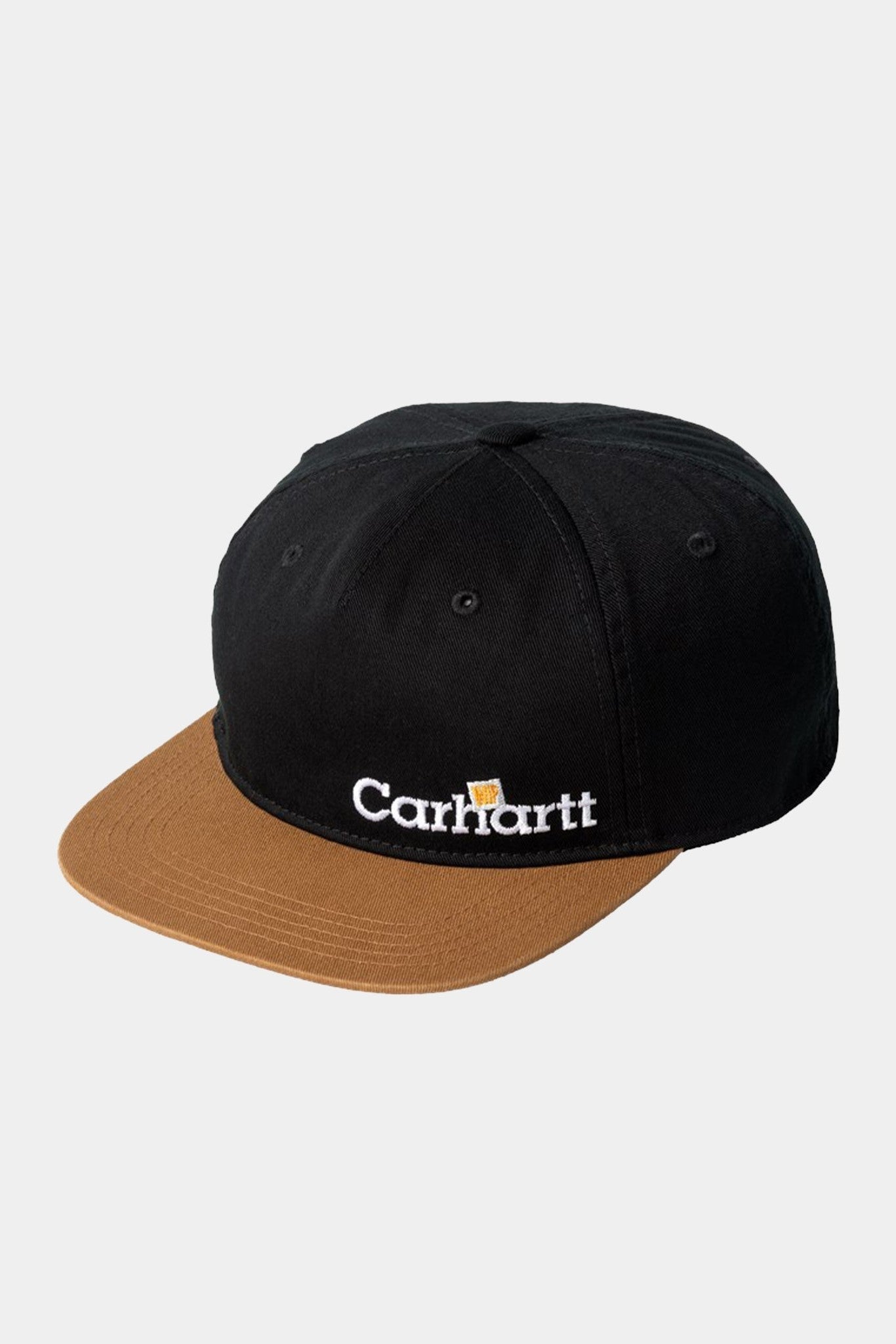 CARHARTT WIP - Label Script Coach Cap - Black - BACKYARD