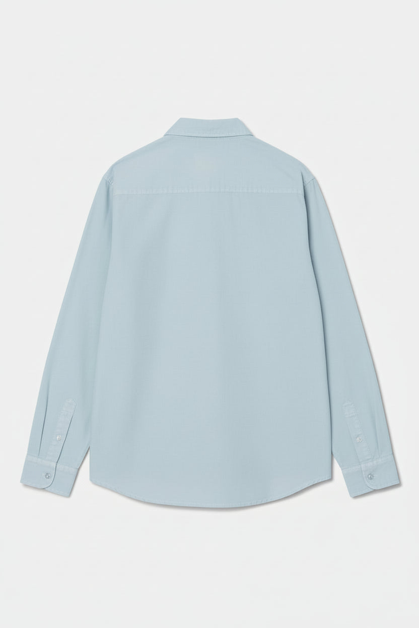 CARHARTT WIP - L/S Bolton Shirt - Icaria Garment Dyed - BACKYARD