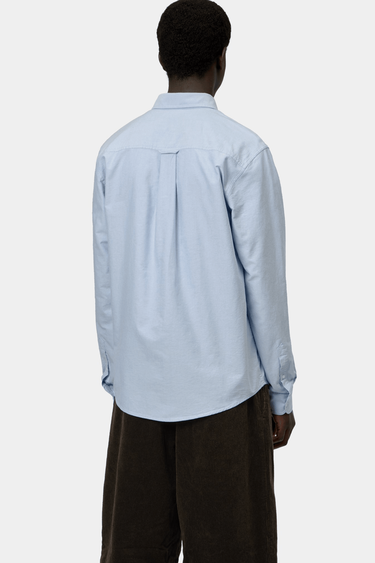 CARHARTT WIP-L/S C-Logo Shirt-Bleach White-BACKYARD