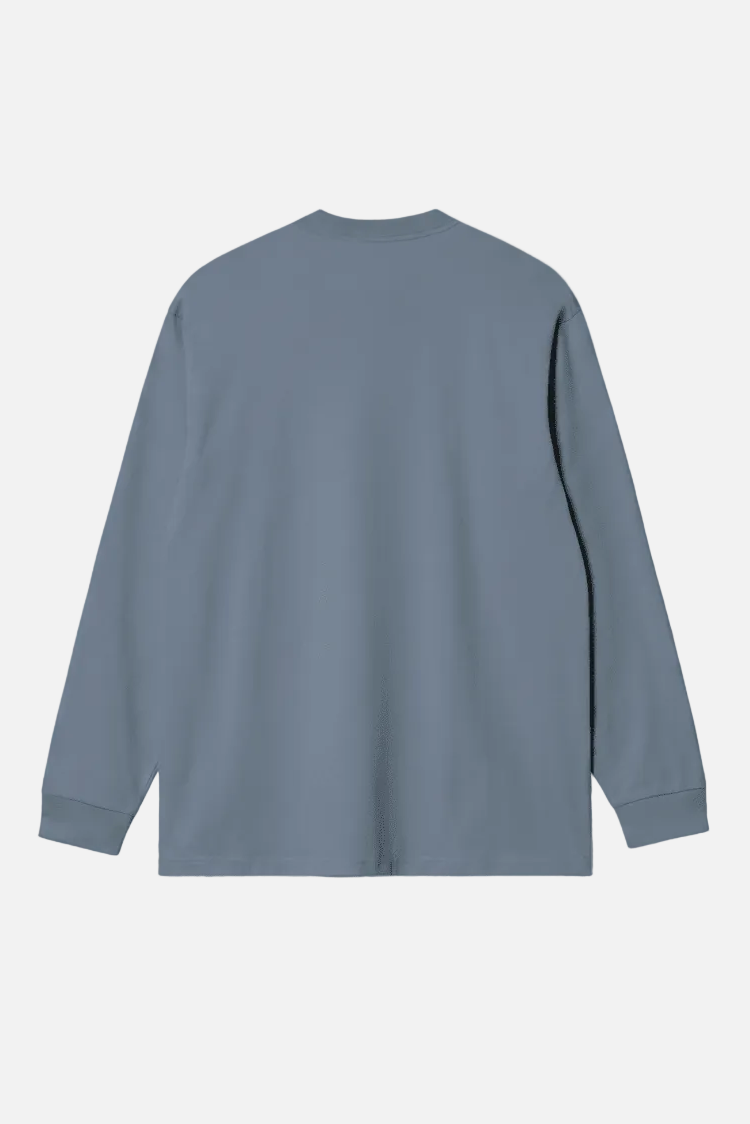 CARHARTT WIP-L/S Chase T-Shirt-Icesheet Gold-BACKYARD