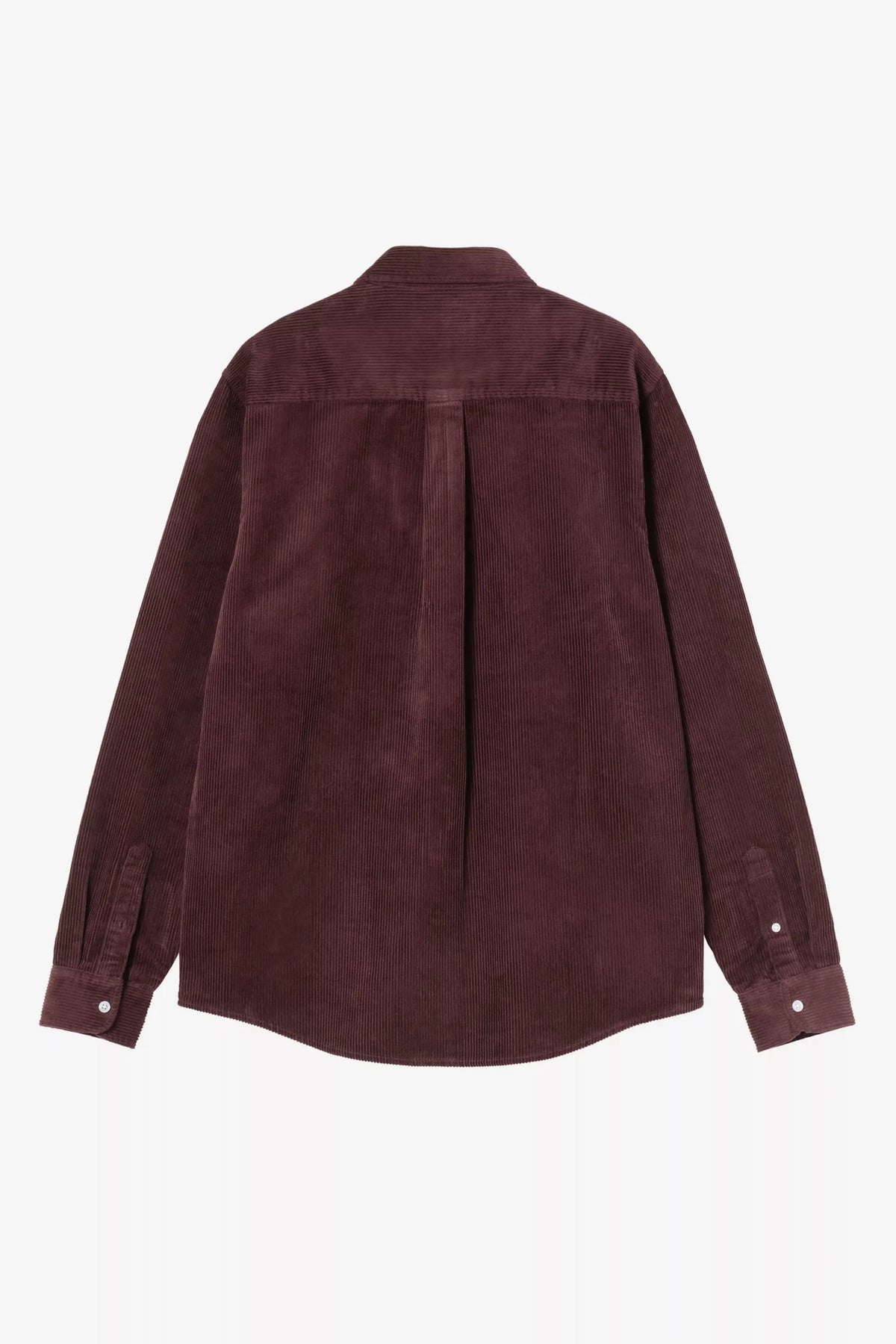 CARHARTT WIP-L/S Madison Cord Shirt-Amarone-BACKYARD