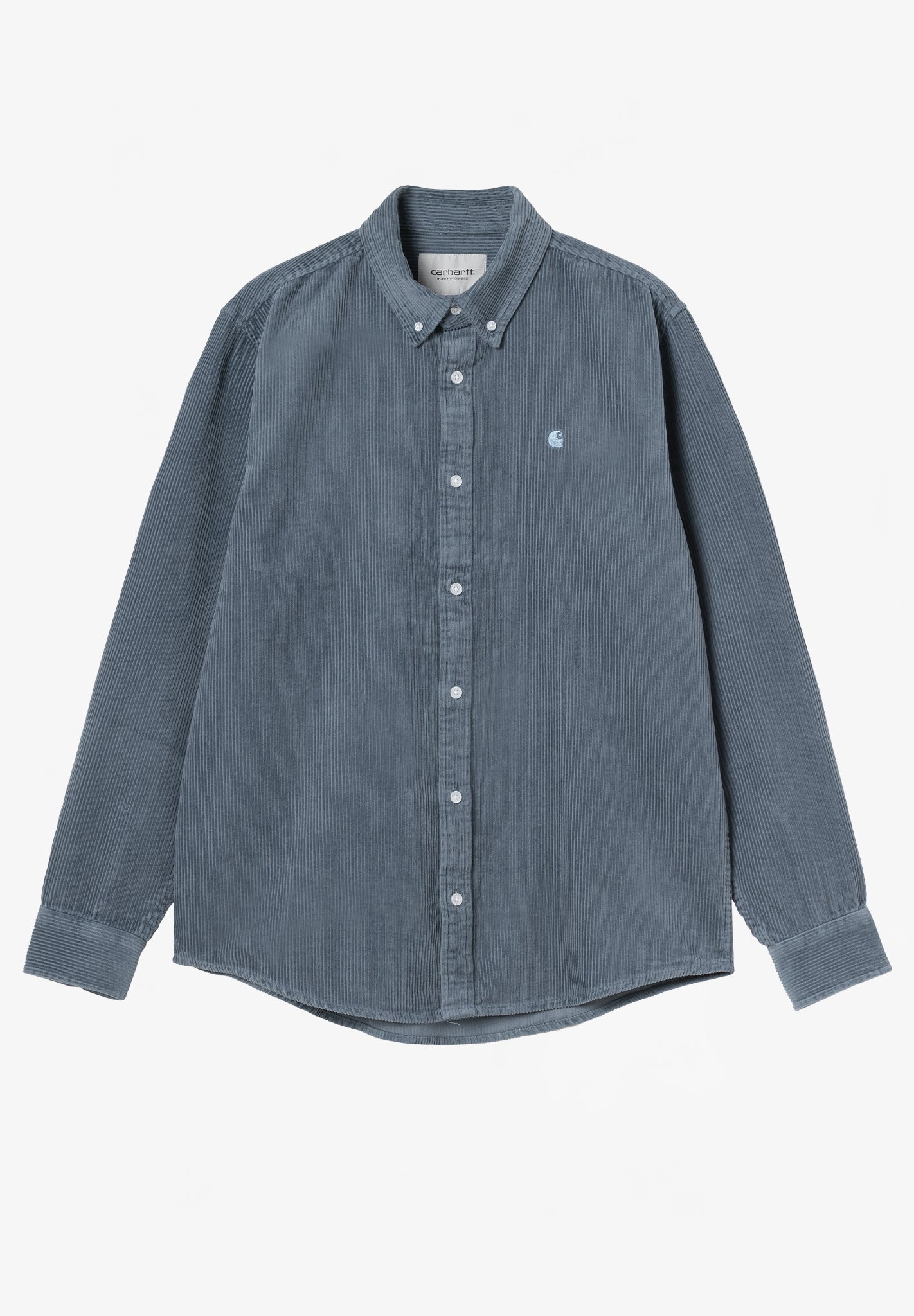 CARHARTT WIP - L/S Madison Cord Shirt - Angelite Angelite - BACKYARD