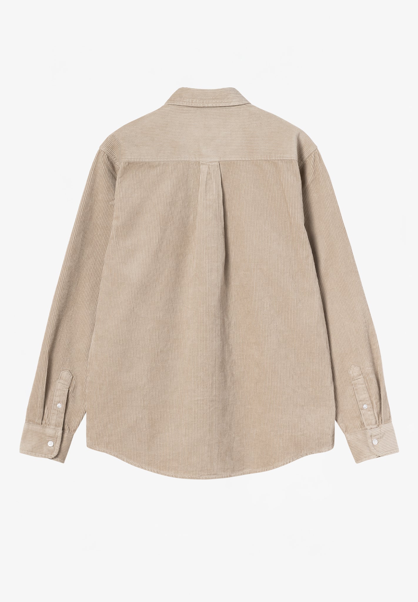 CARHARTT WIP - L/S Madison Cord Shirt - Wall - BACKYARD