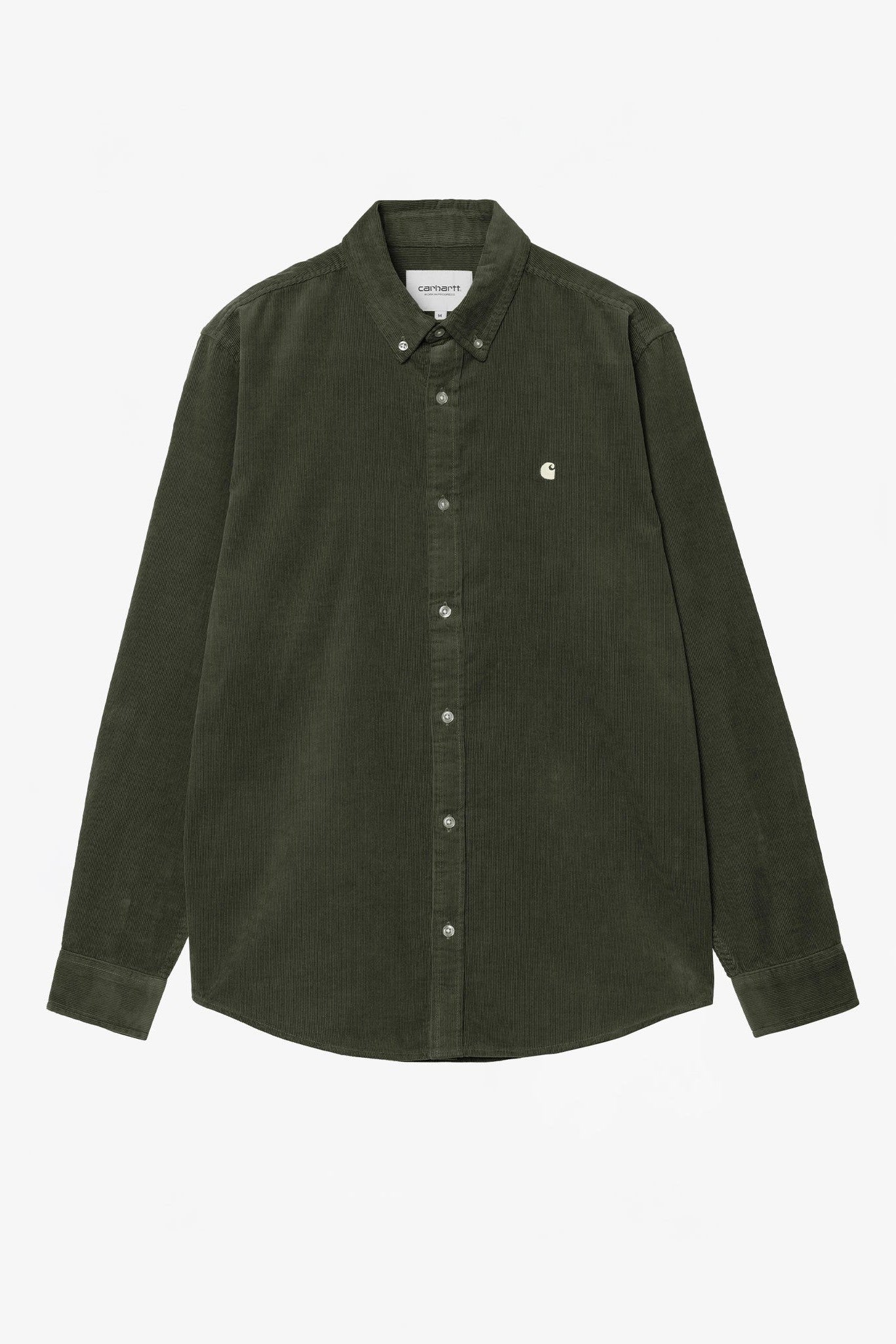 CARHARTT WIP - L/S Madison Fine Cord Shirt - Opuntia Wax - BACKYARD