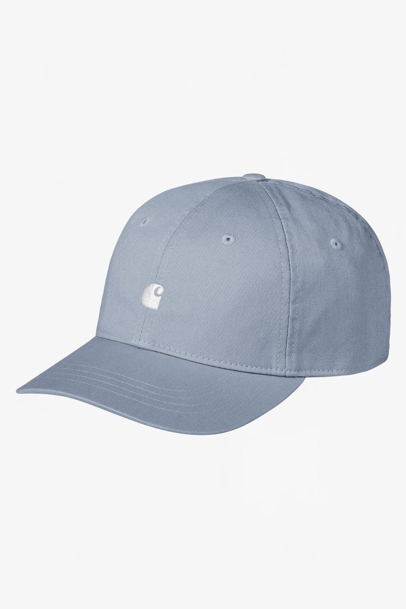 CARHARTT WIP - Madison Logo Cap - Blue Fog White - BACKYARD