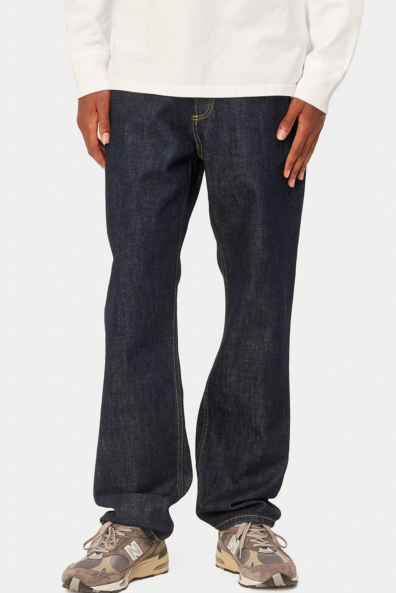 CARHARTT WIP - Marlow Pant - Blue Rinsed - BACKYARD