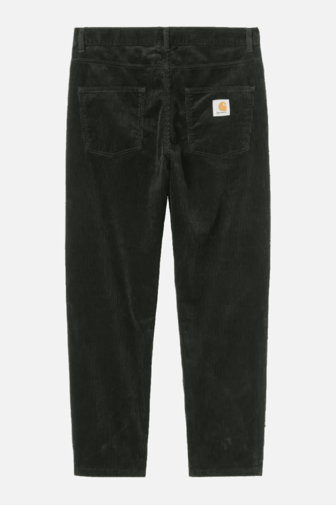 CARHARTT WIP-Newel Pant Cord-Raven Rinsed-BACKYARD