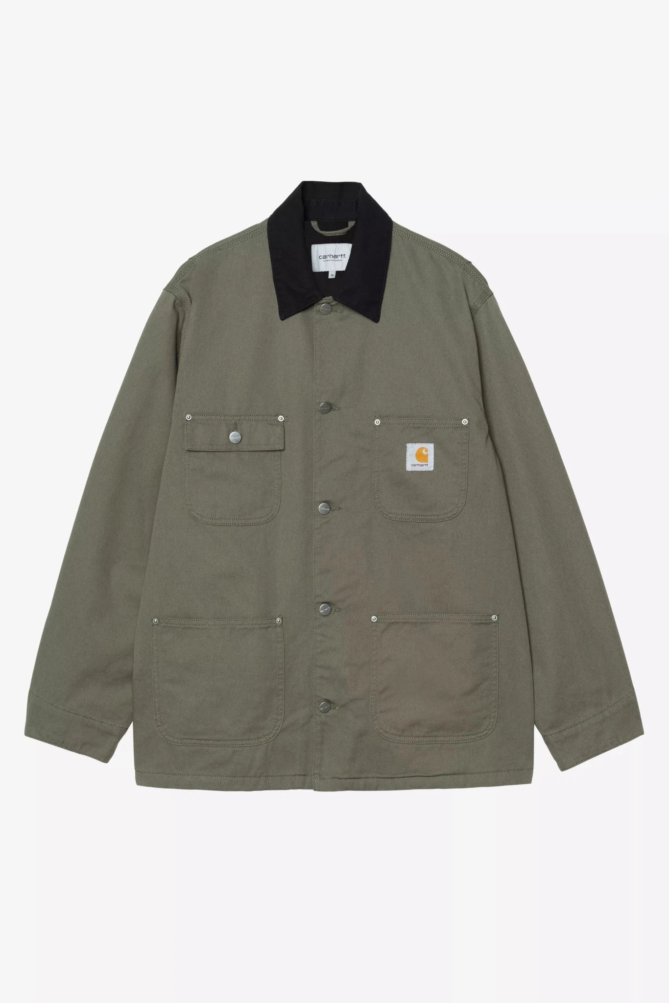 CARHARTT WIP - OG Chore Coat - Leaf Black Rinsed - BACKYARD
