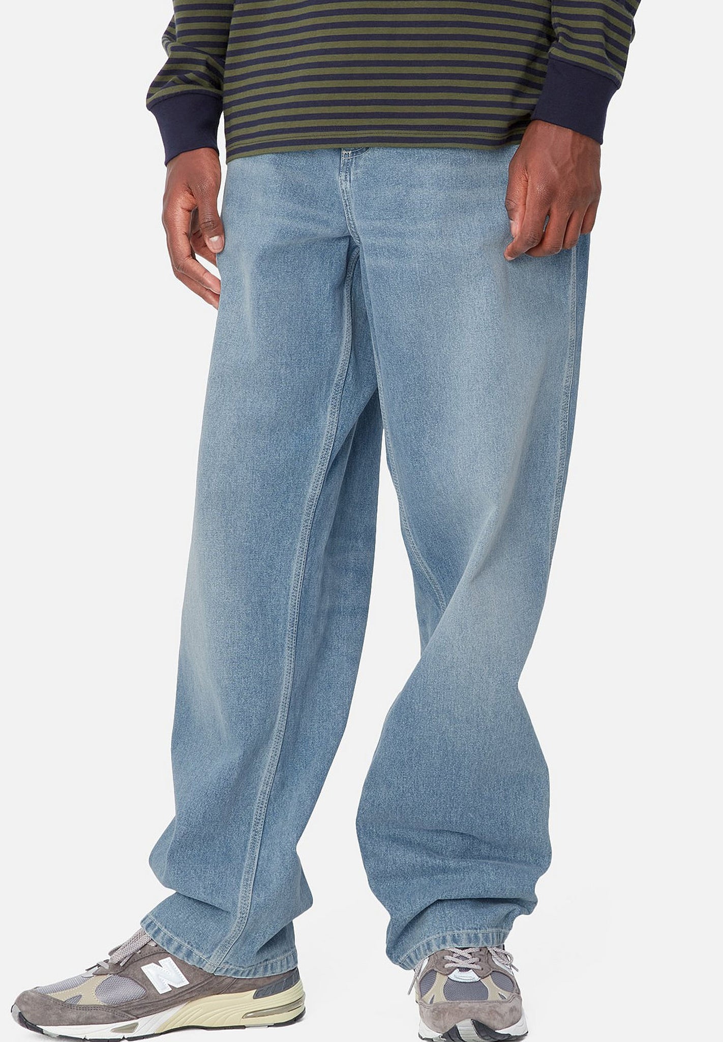 CARHARTT WIP - Simple Pant - Blue Light True Washed - BACKYARD