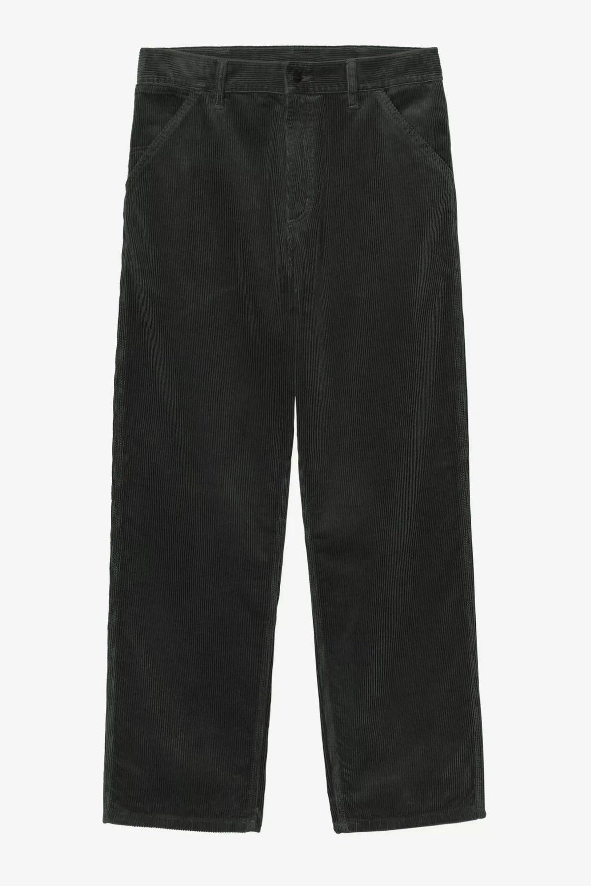 CARHARTT WIP-Simple Pant Cord-Raven Rinsed-BACKYARD