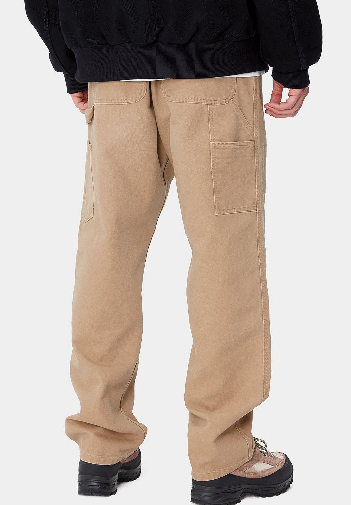 CARHARTT WIP - Single Knee Pant - Peanut Aged Canvas - BACKYARD