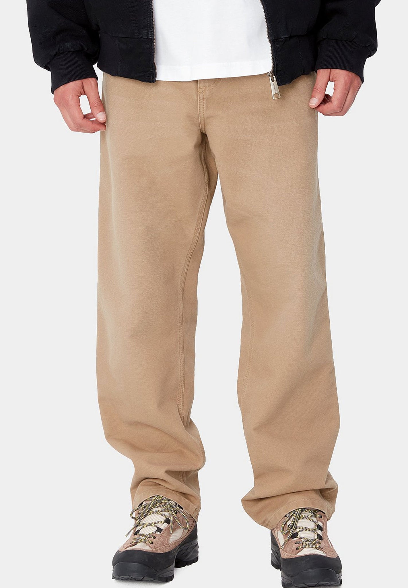 CARHARTT WIP - Single Knee Pant - Peanut Aged Canvas - BACKYARD