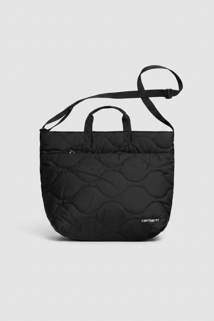 CARHARTT WIP-Skye Tote Bag-Black Wax-BACKYARD