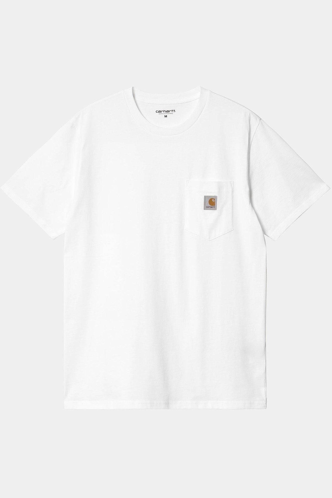 CARHARTT WIP - S/S Pocket T-Shirt - White - BACKYARD