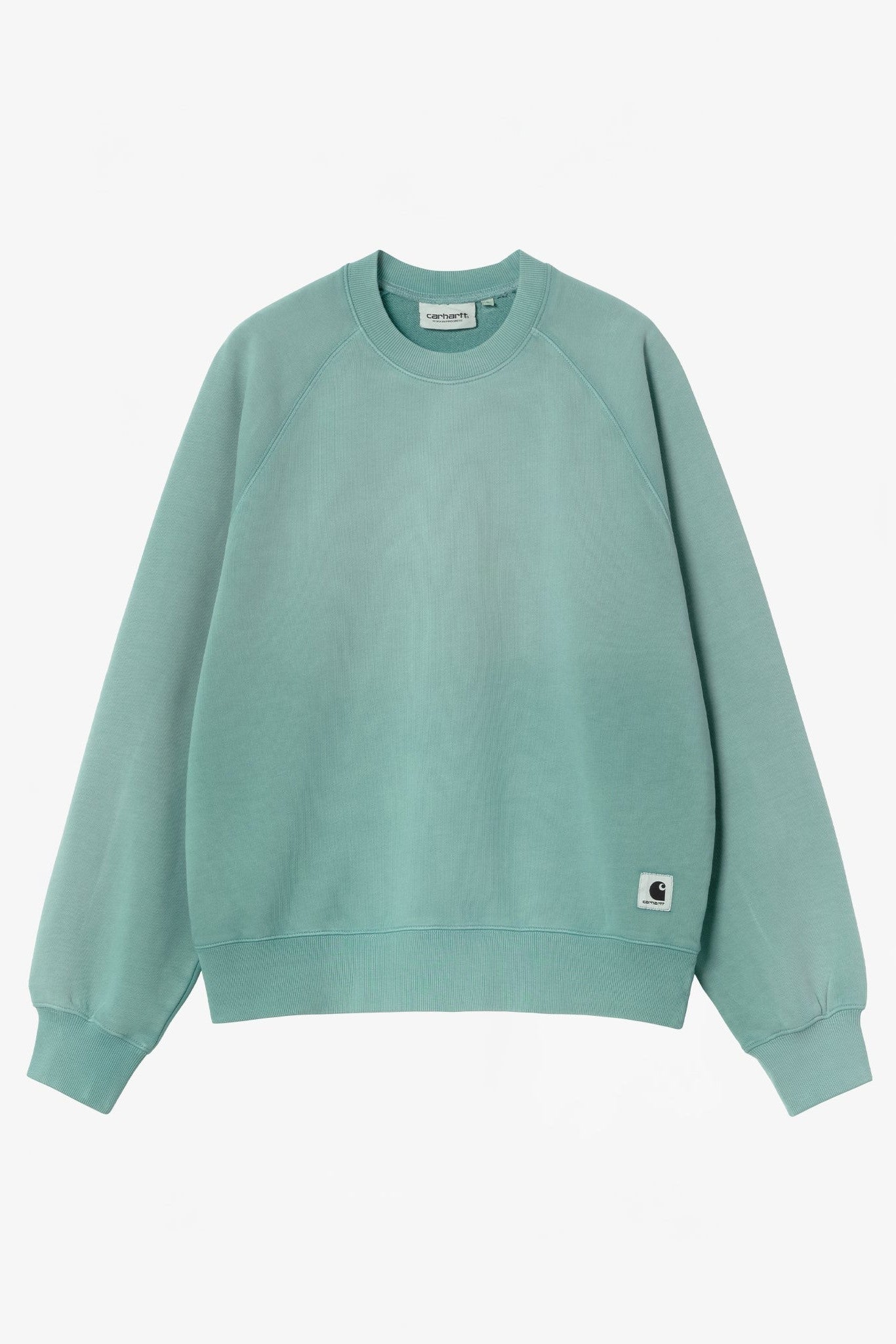 CARHARTT WIP - W' Hudson Sweat - Saguaro Chalk Wash - BACKYARD