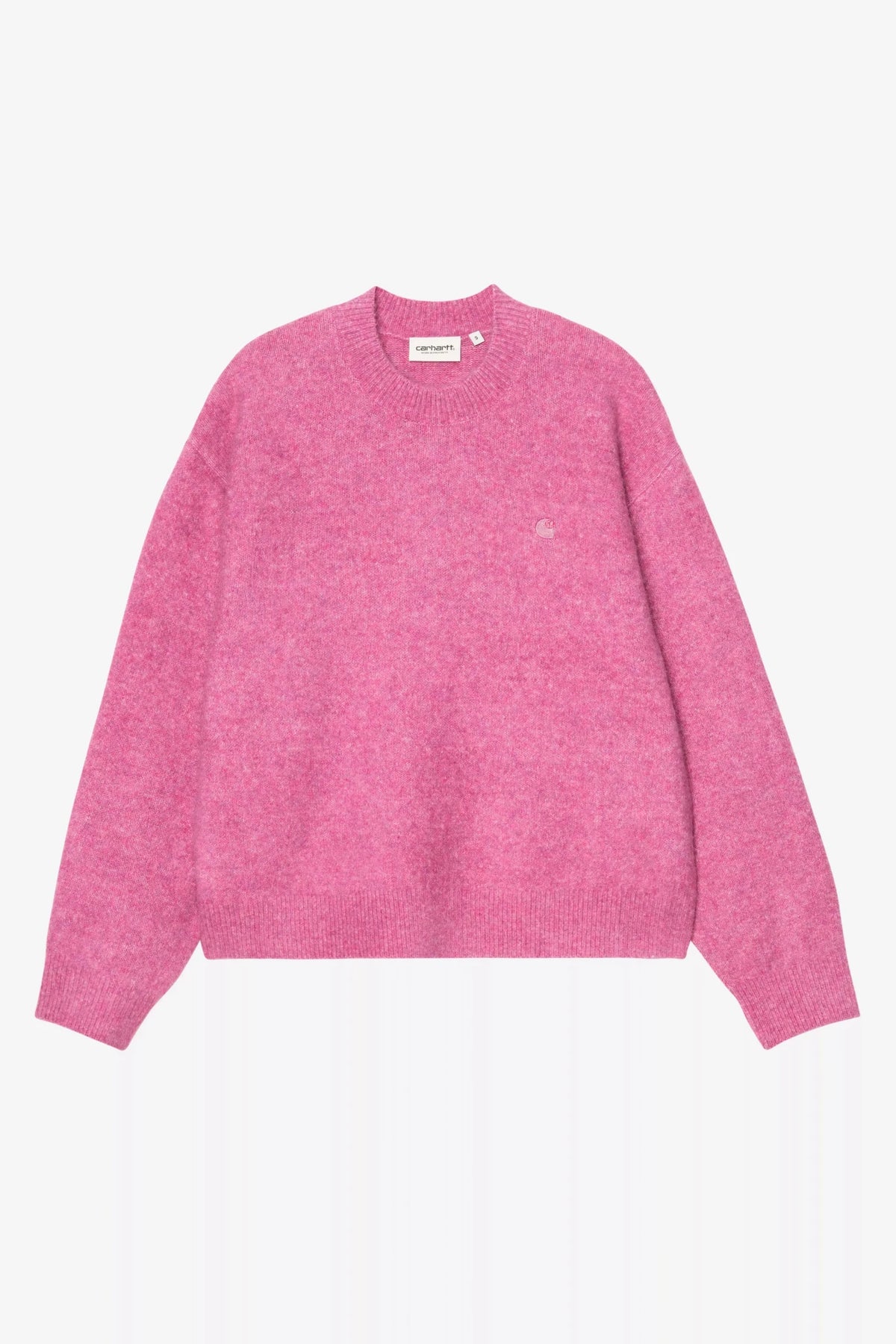CARHARTT WIP-Women W' Curtis Sweater-Tangled Hortensia-BACKYARD