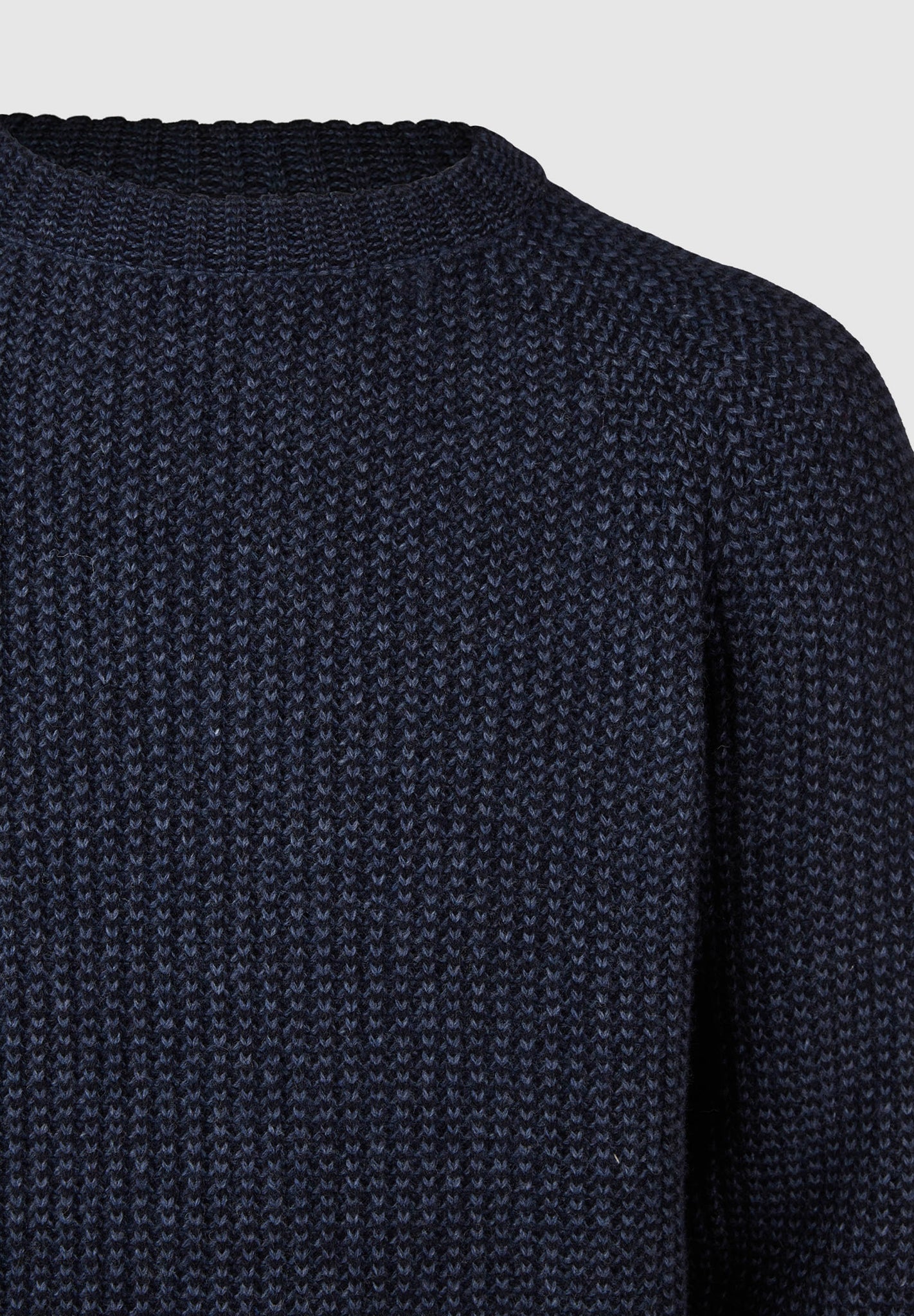 CLEPTOMANICX - Big Ben Crewneck - Navy - BACKYARD