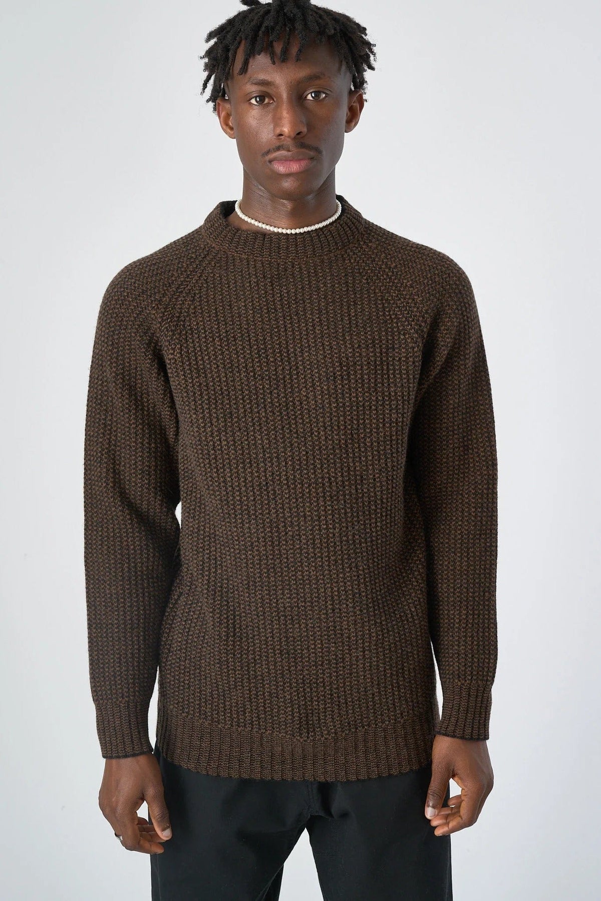 CLEPTOMANICX-Big Ben Crewneck-Black-BACKYARD