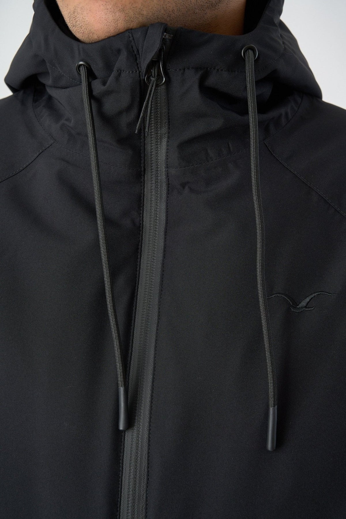 CLEPTOMANICX-Winter Jacket Simplist-Black-BACKYARD