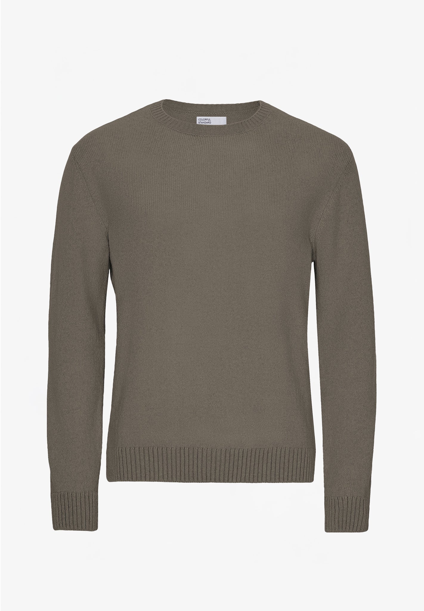 COLORFUL STANDARD - Classic Merino Wool Crew - Dusty Olive - BACKYARD