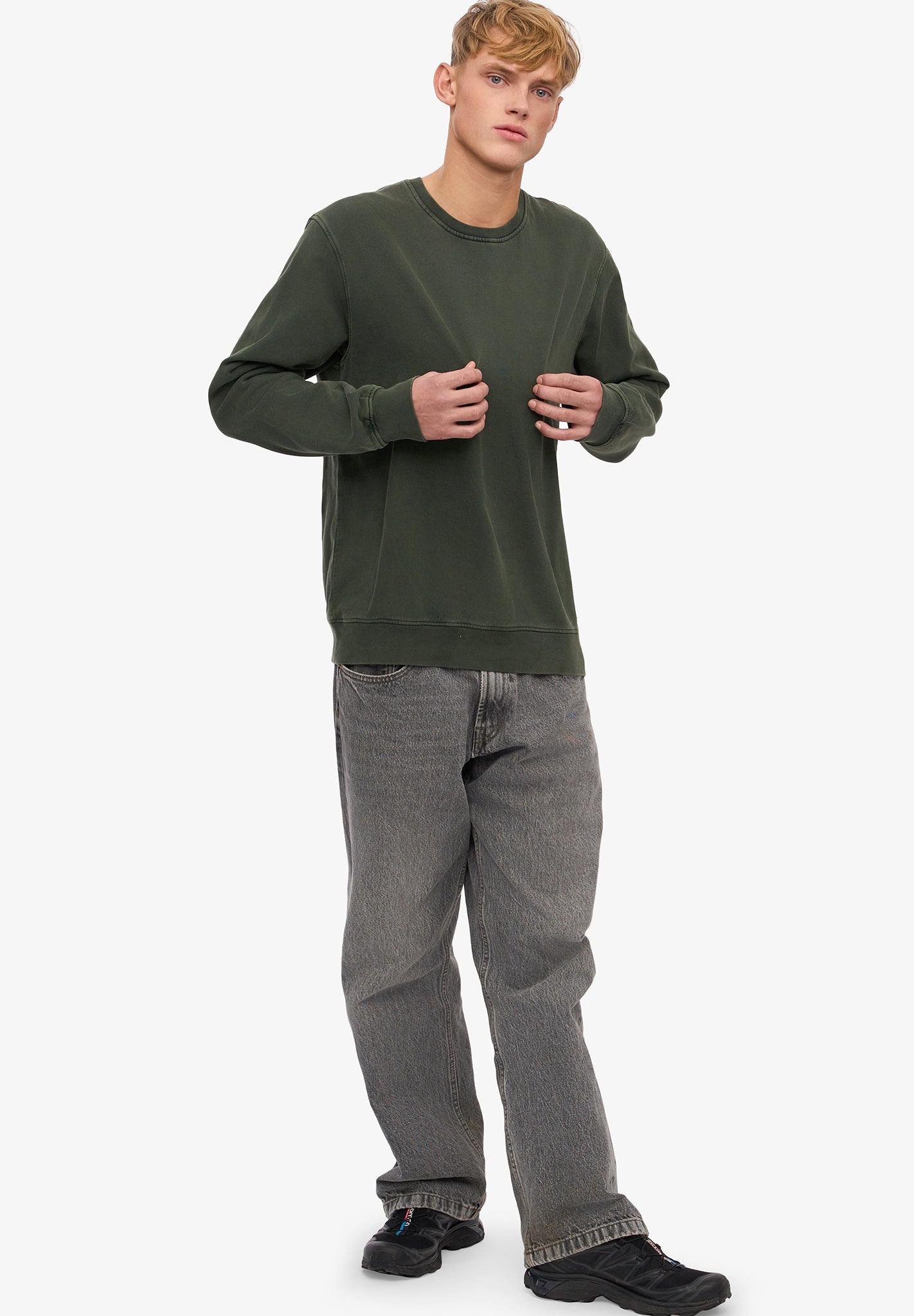 COLORFUL STANDARD - Classic Organic Crew - Midnight Forest - BACKYARD