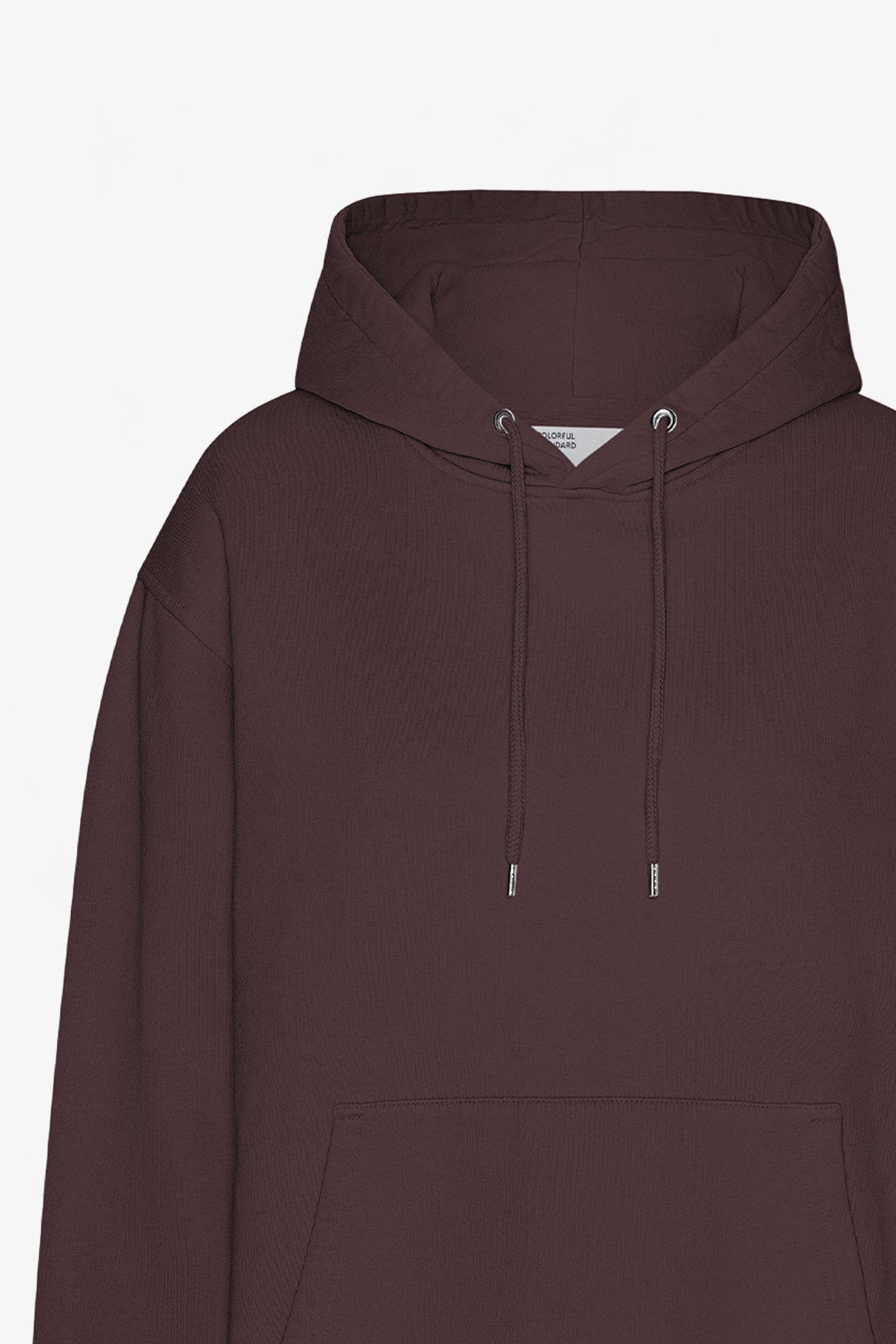 COLORFUL STANDARD - Classic Organic Hood - Oxblood Red - BACKYARD