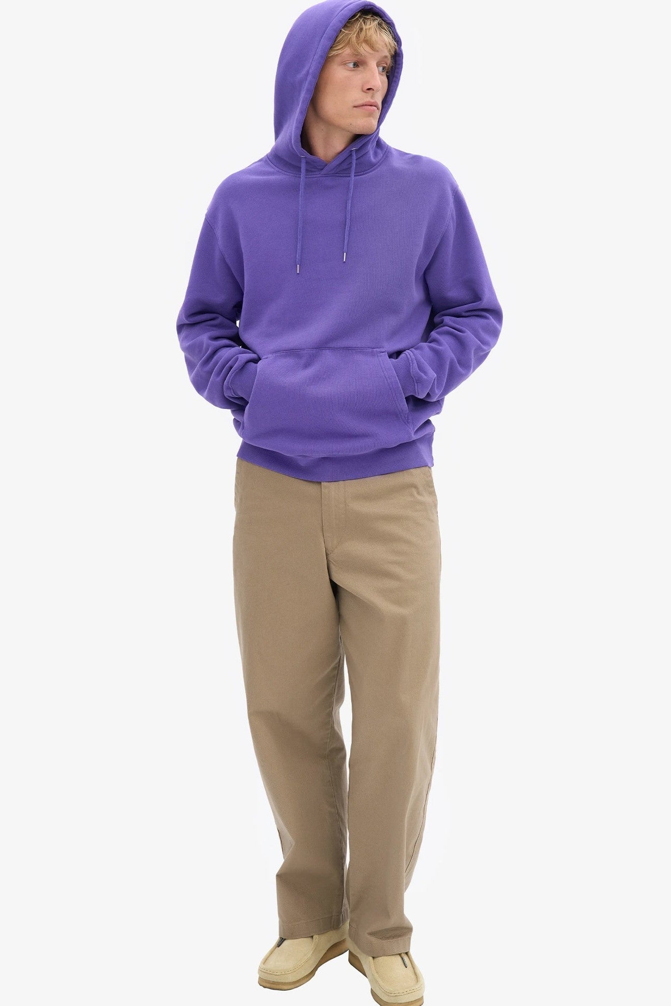 COLORFUL STANDARD - Classic Organic Hood - Ultra Violet - BACKYARD