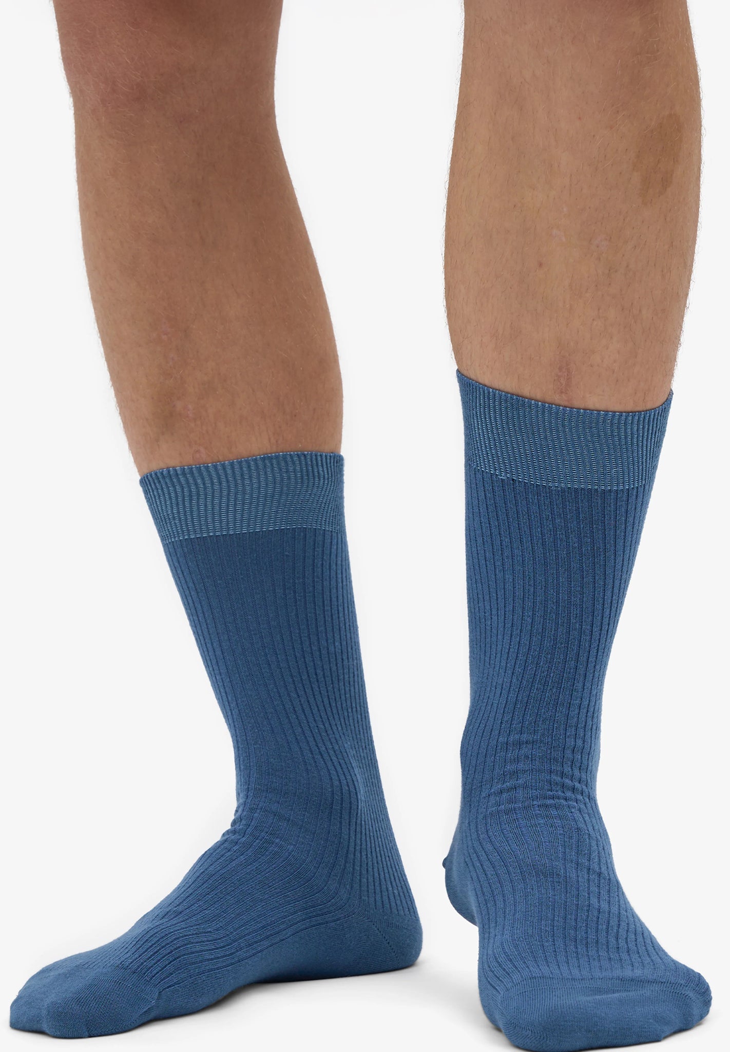 COLORFUL STANDARD - Classic Organic Sock - Petrol Blue - BACKYARD