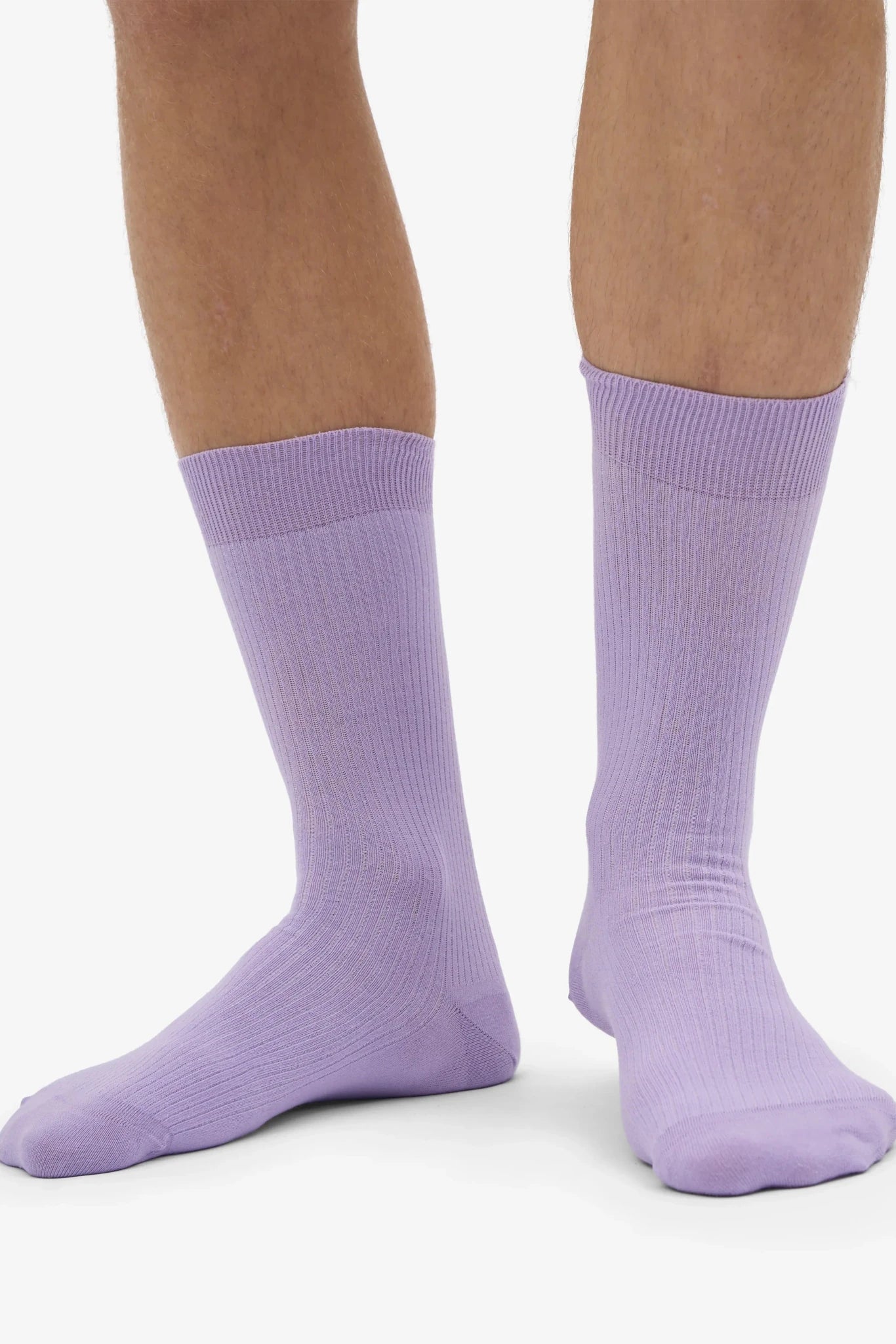 COLORFUL STANDARD - Classic Organic Sock - Soft Lavender - BACKYARD