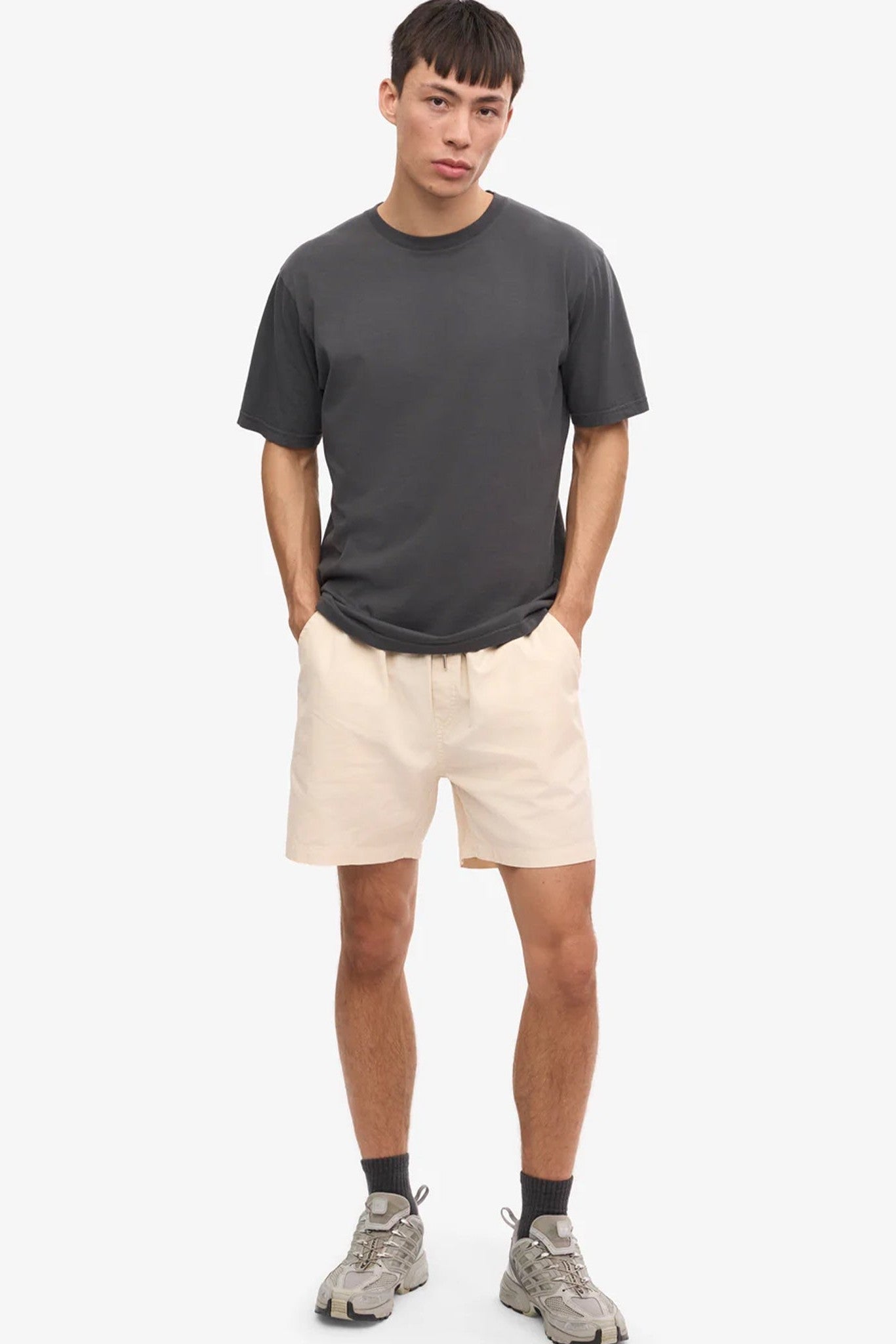 COLORFUL STANDARD - Classic Organic Tee - Lava Grey - BACKYARD
