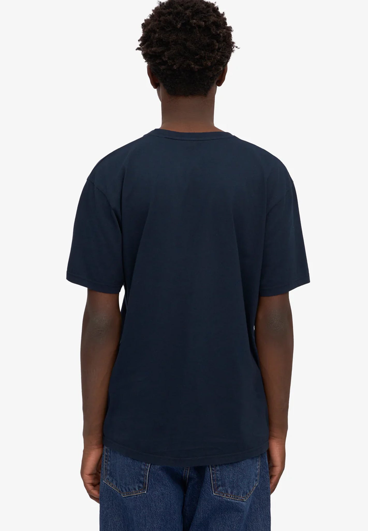 COLORFUL STANDARD - Classic Organic Tee - Navy Blue - BACKYARD