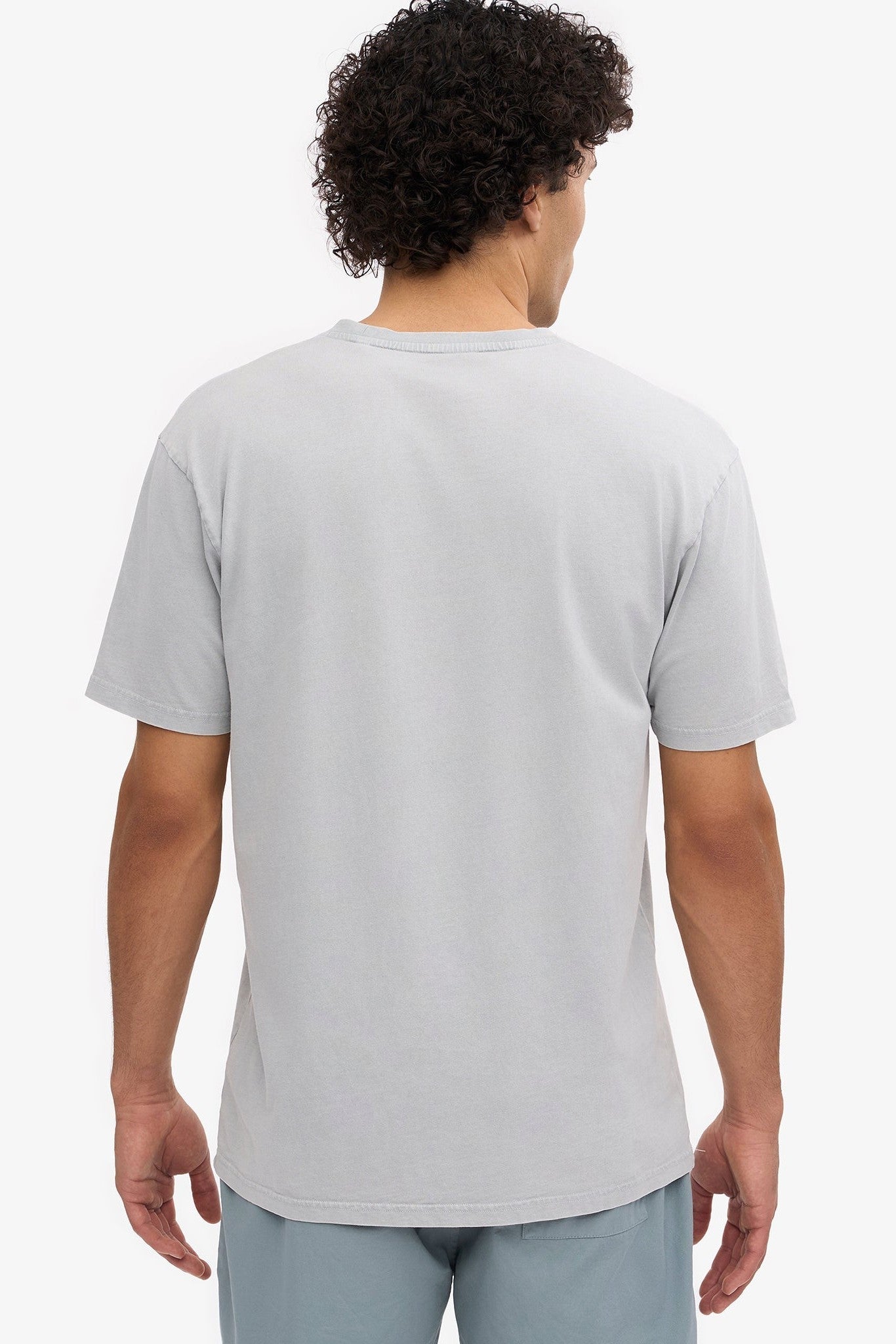 COLORFUL STANDARD - Classic Organic Tee - Faded Grey - BACKYARD