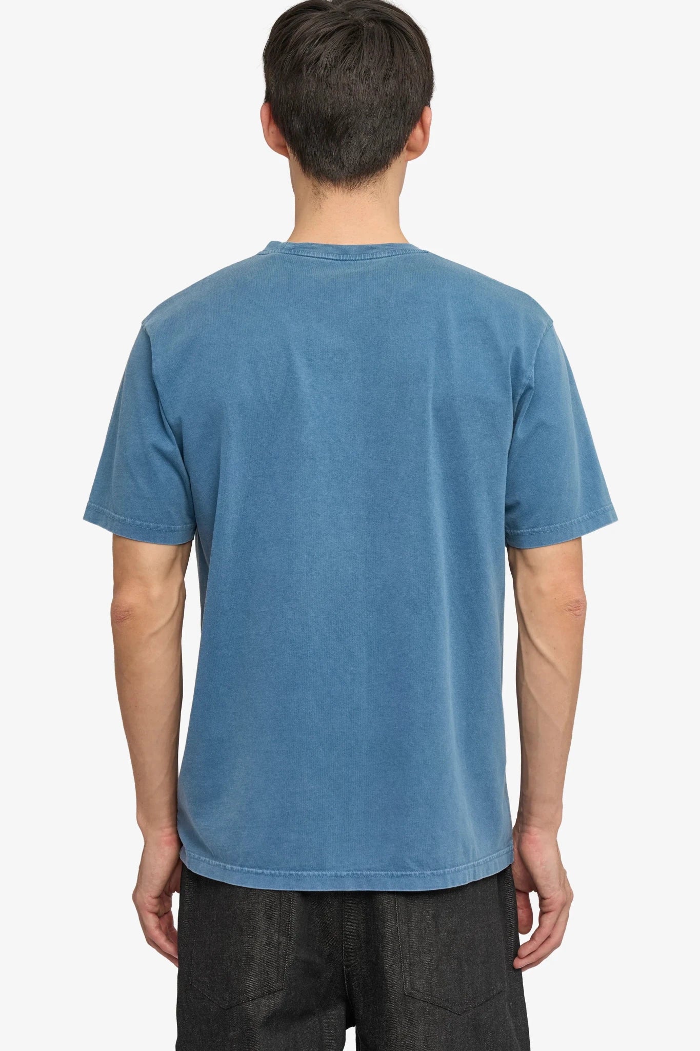 COLORFUL STANDARD - Classic Organic Tee - Faded Indigo - BACKYARD