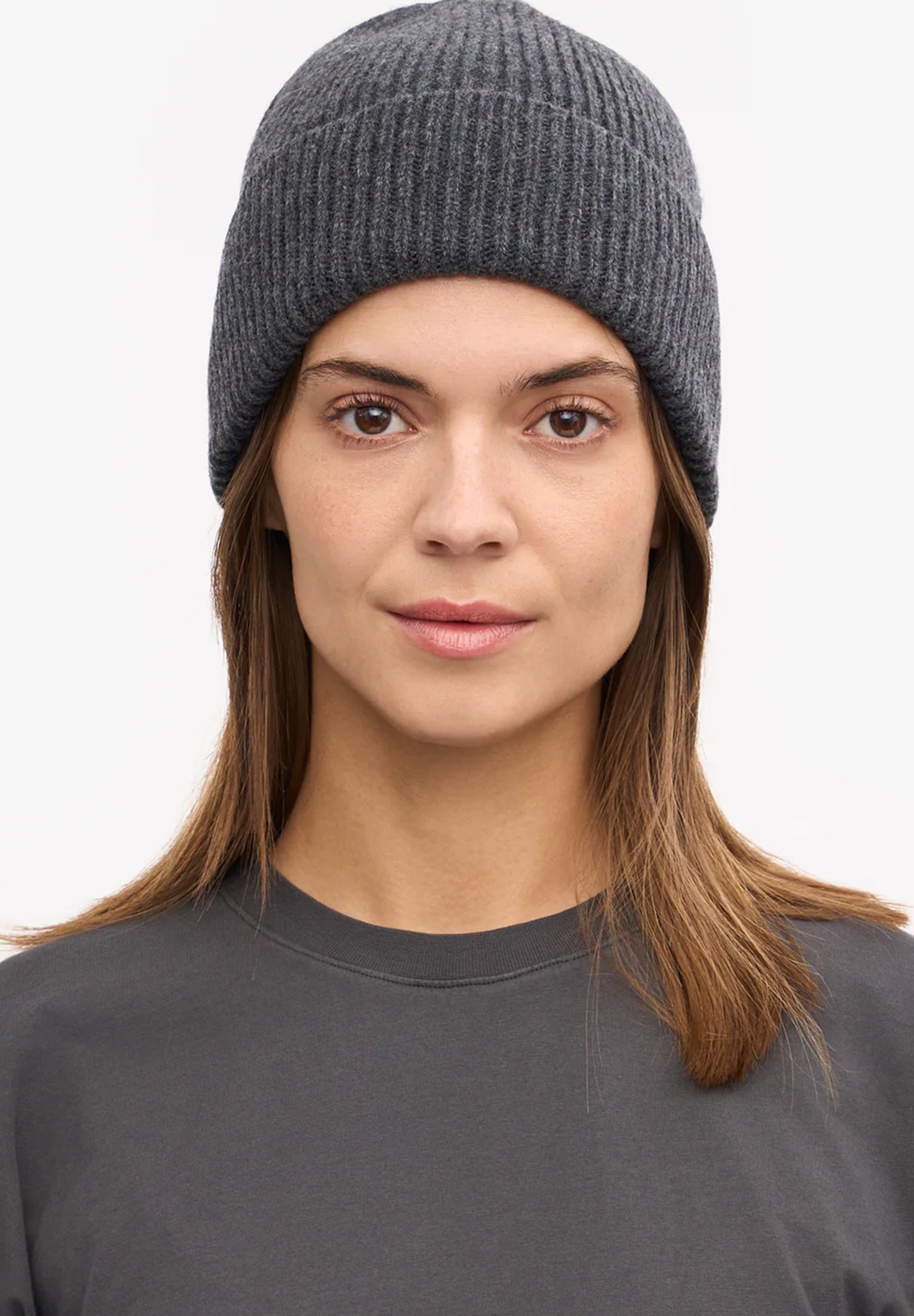 COLORFUL STANDARD - Merino Wool Beanie - Lava Grey - BACKYARD
