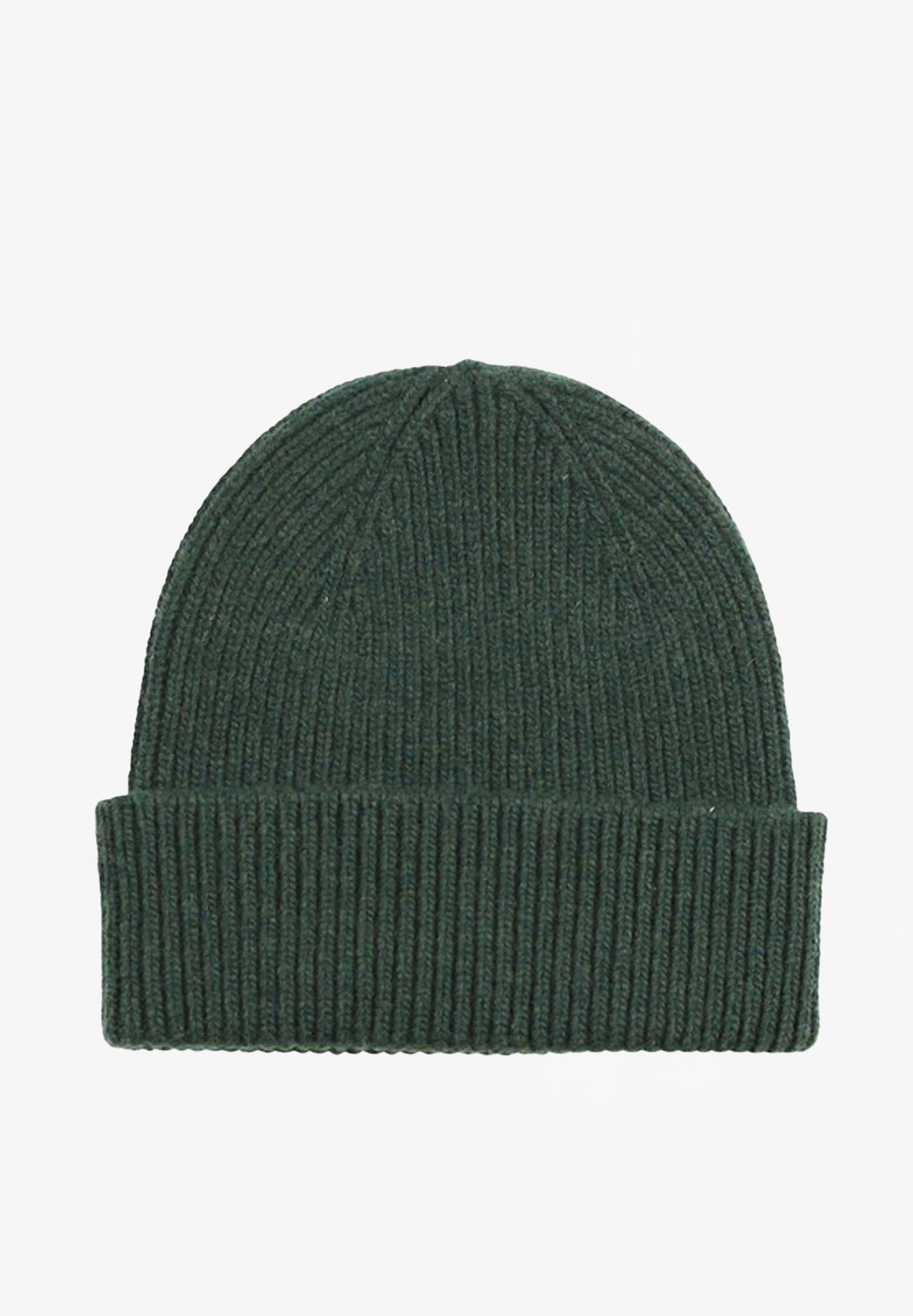 COLORFUL STANDARD - Merino Wool Beanie - Emerald Green - BACKYARD
