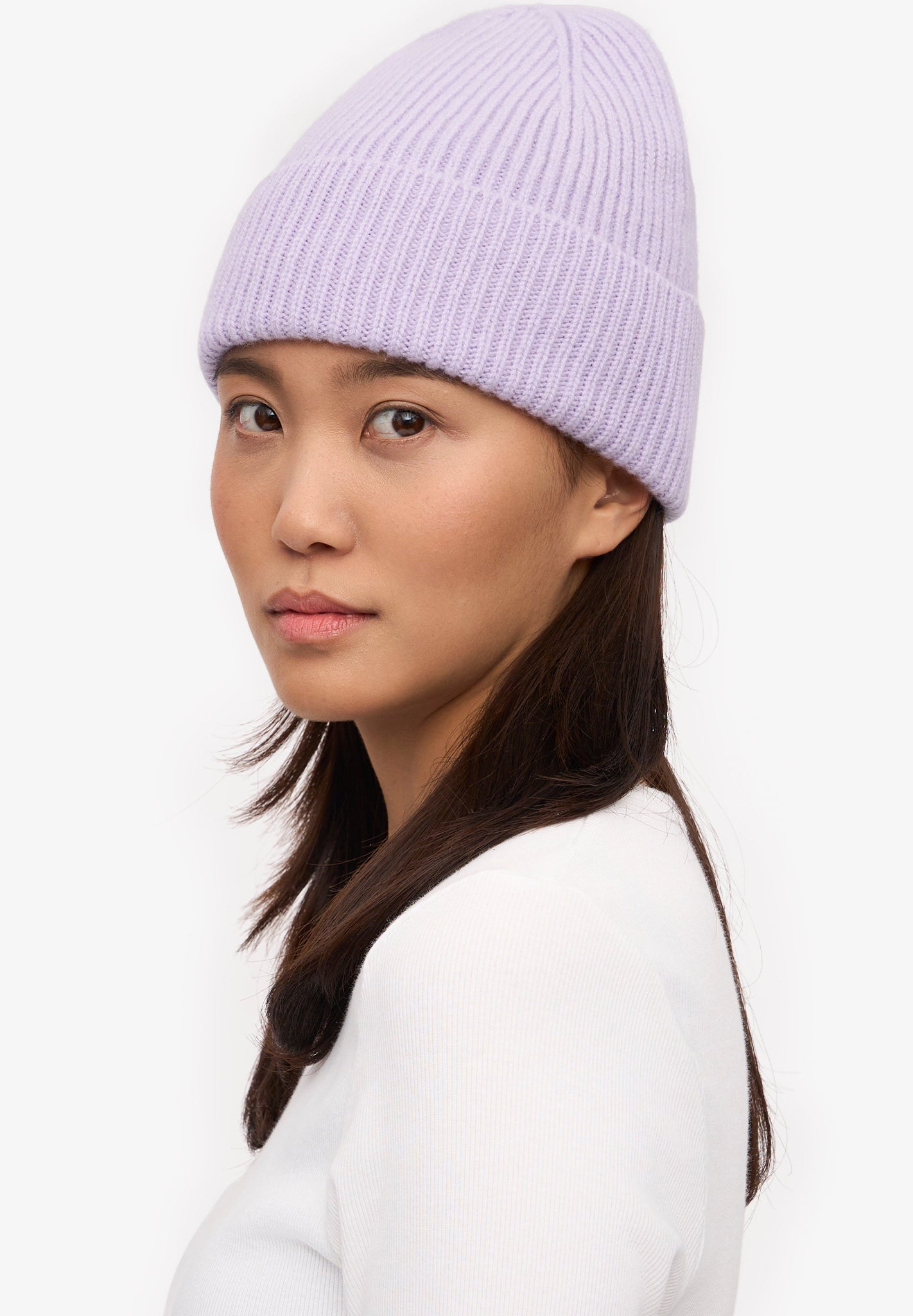 COLORFUL STANDARD - Merino Wool Beanie - Soft Lavender - BACKYARD