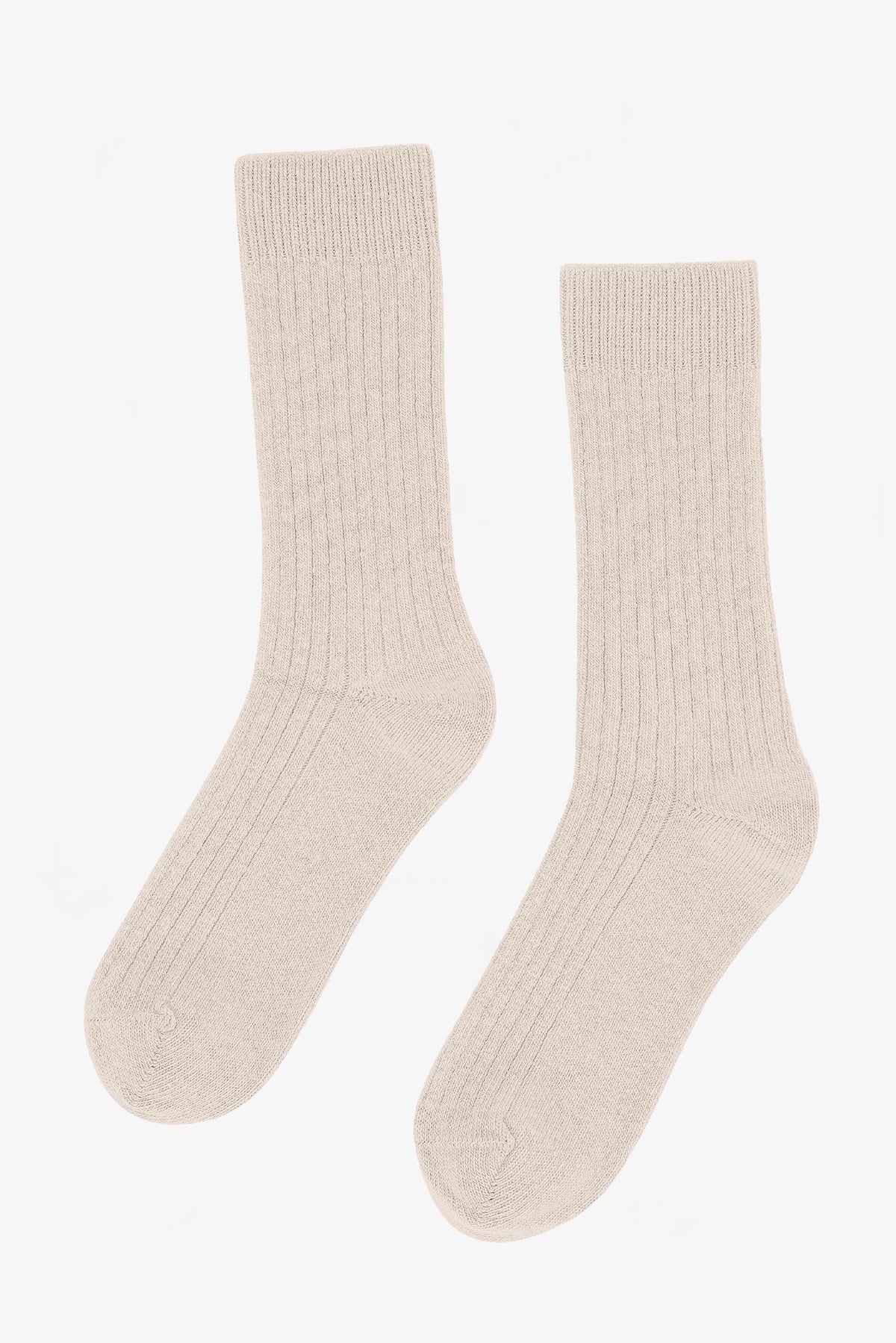 COLORFUL STANDARD - Merino Wool Blend Sock - Ivory White - BACKYARD