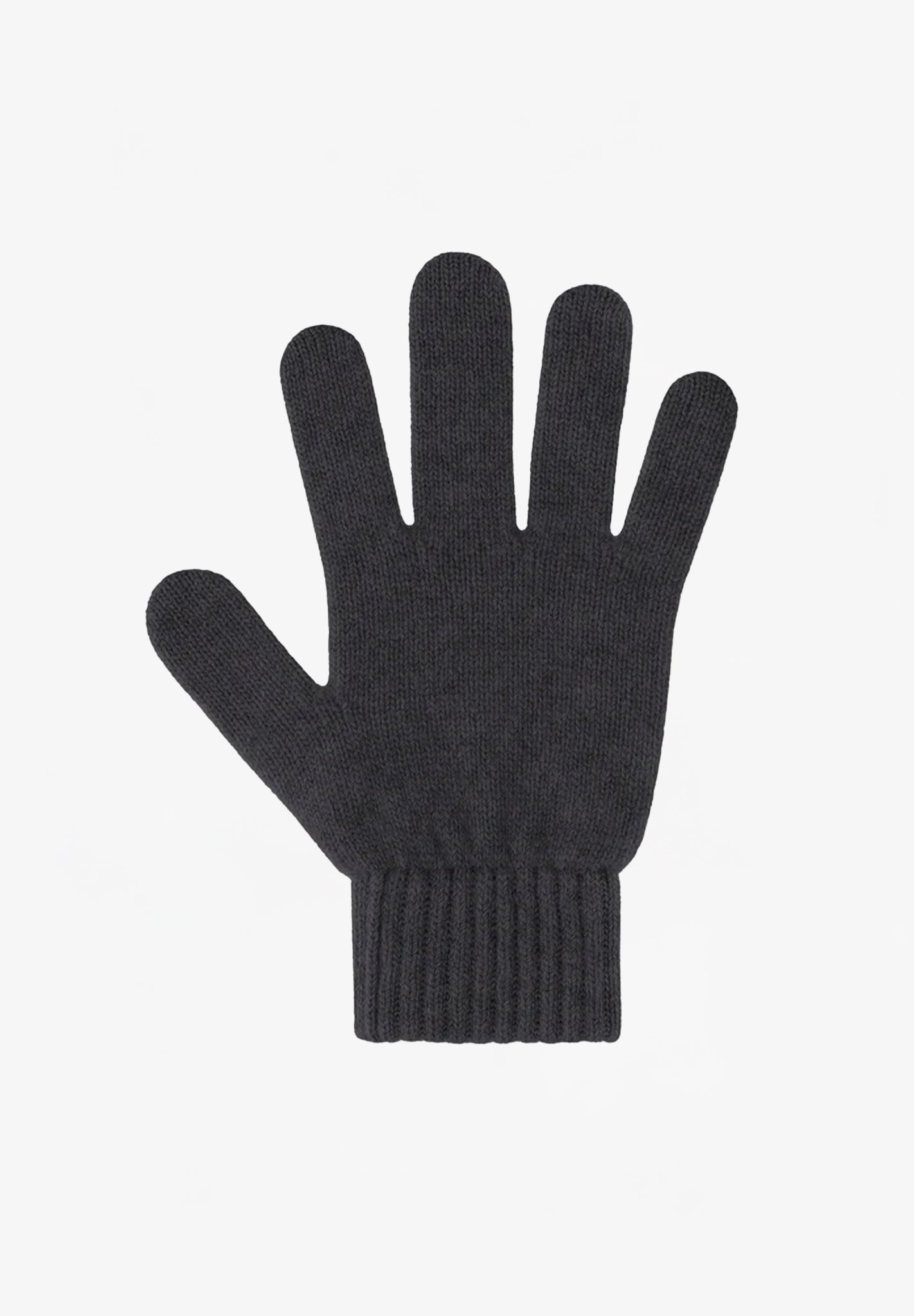 COLORFUL STANDARD - Merino Wool Gloves - Lava Grey - BACKYARD