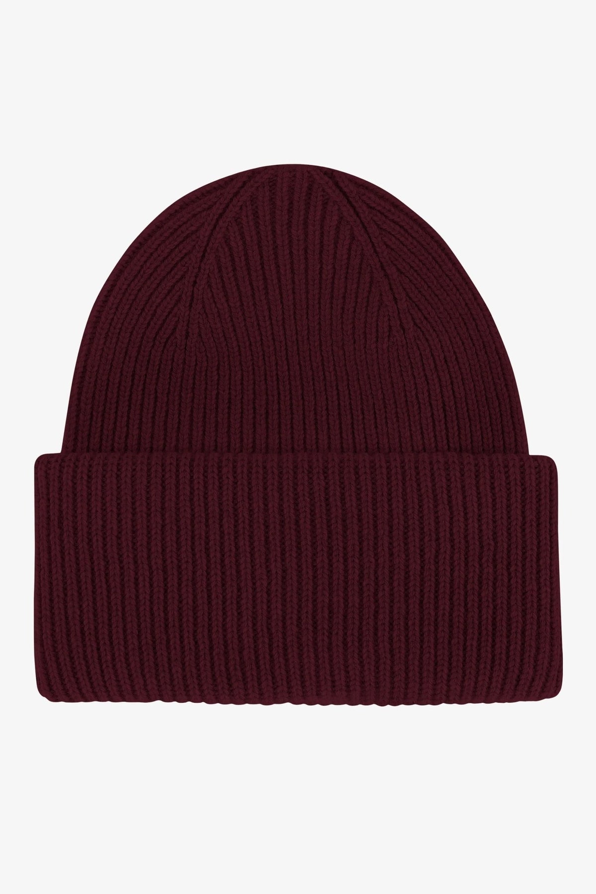 COLORFUL STANDARD-Merino Wool Hat-Oxblood Red-BACKYARD