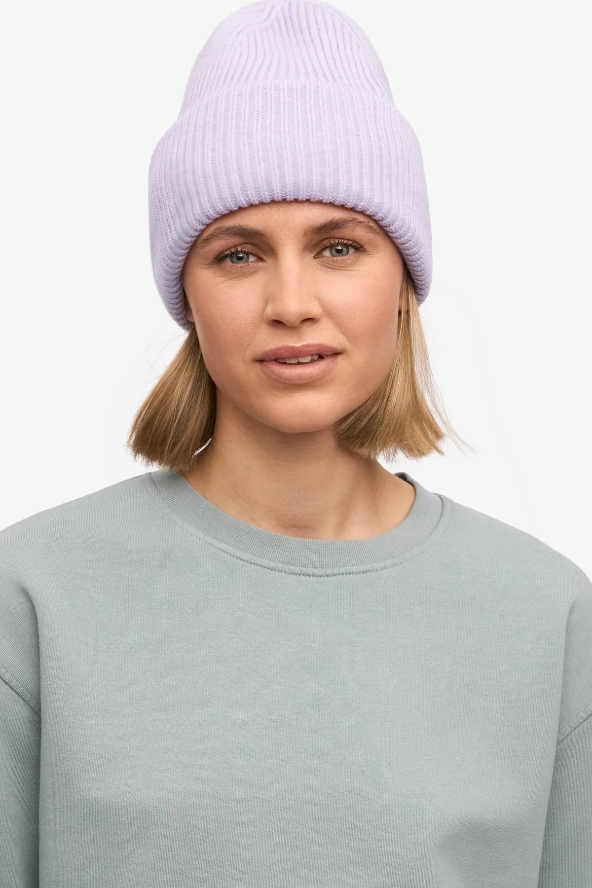 COLORFUL STANDARD-Merino Wool Hat-Soft Lavender-BACKYARD