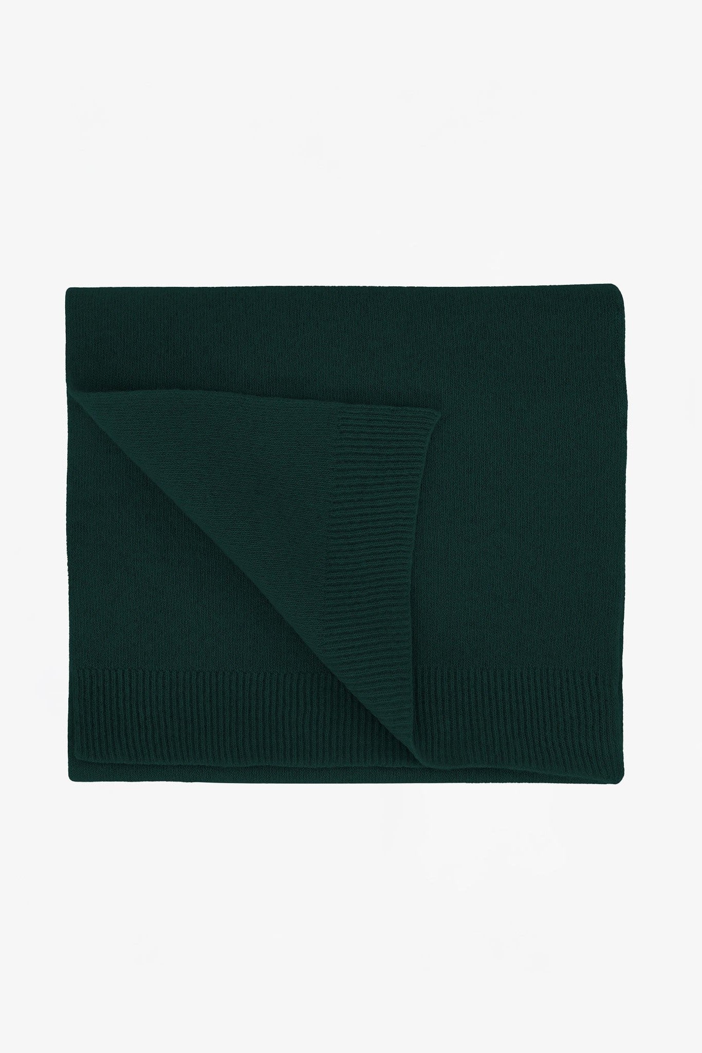 COLORFUL STANDARD - Merino Wool Scarf - Emerald Green - BACKYARD