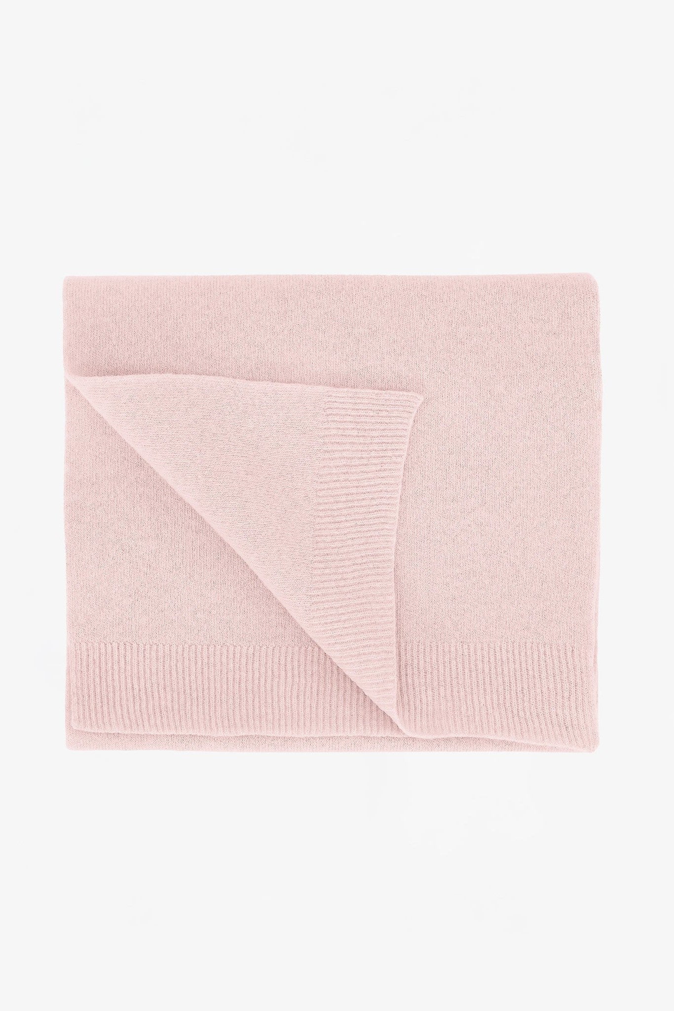 COLORFUL STANDARD - Merino Wool Scarf - Faded Pink - BACKYARD