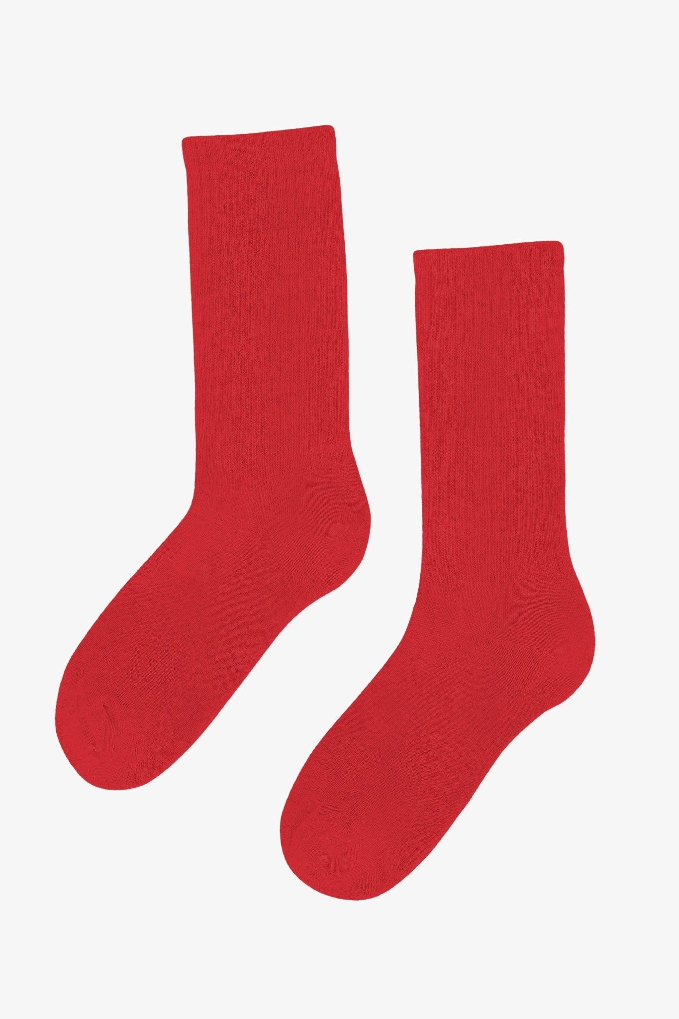 COLORFUL STANDARD - Organic Active Sock - Red Tangerine - BACKYARD