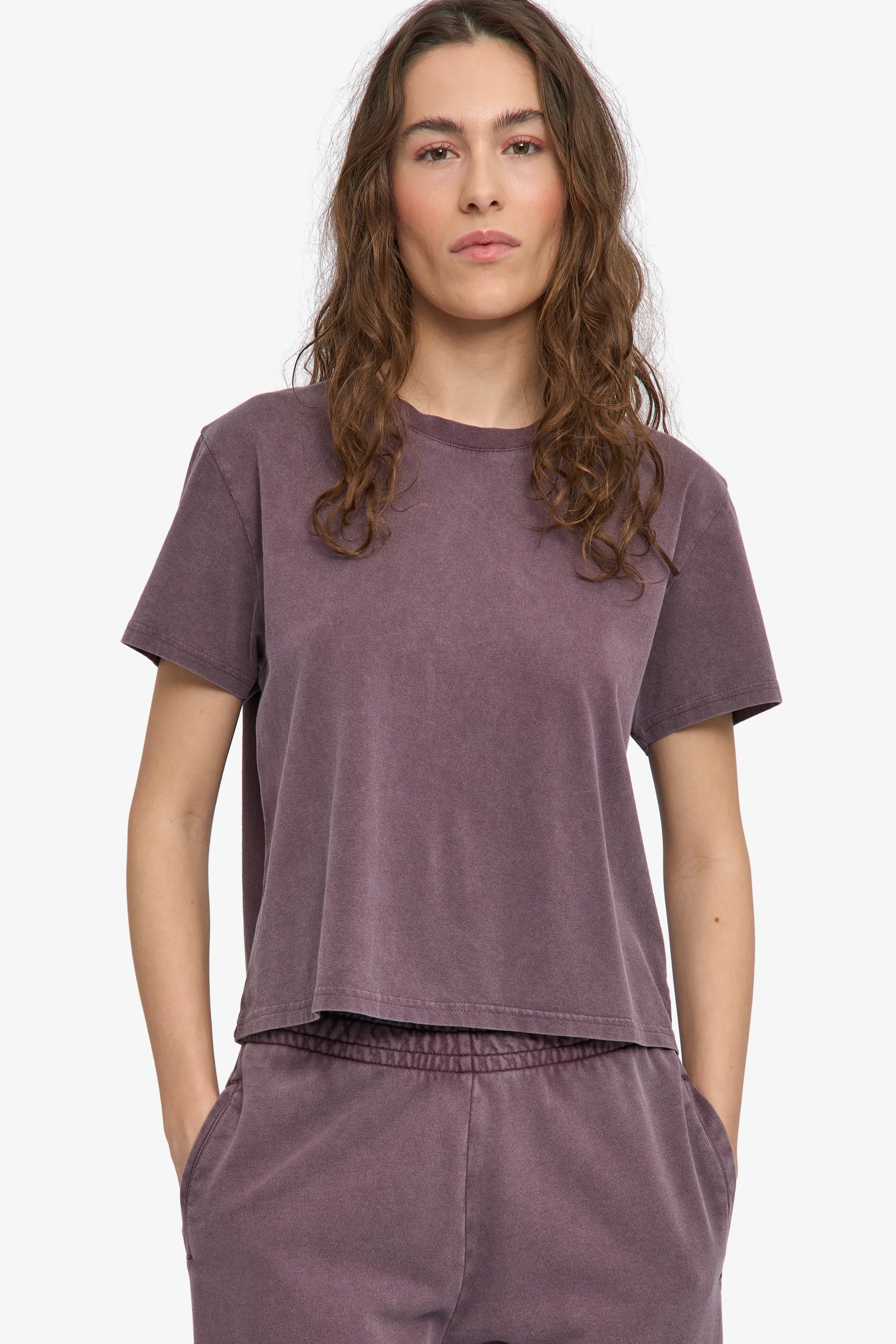 Organic Boxy Crop Tee