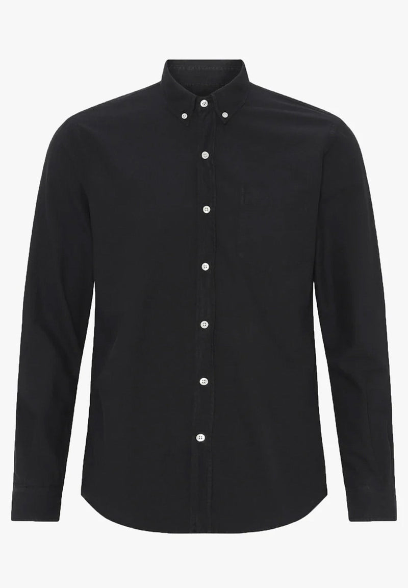 COLORFUL STANDARD-Organic Button Down Shirt - BACKYARD