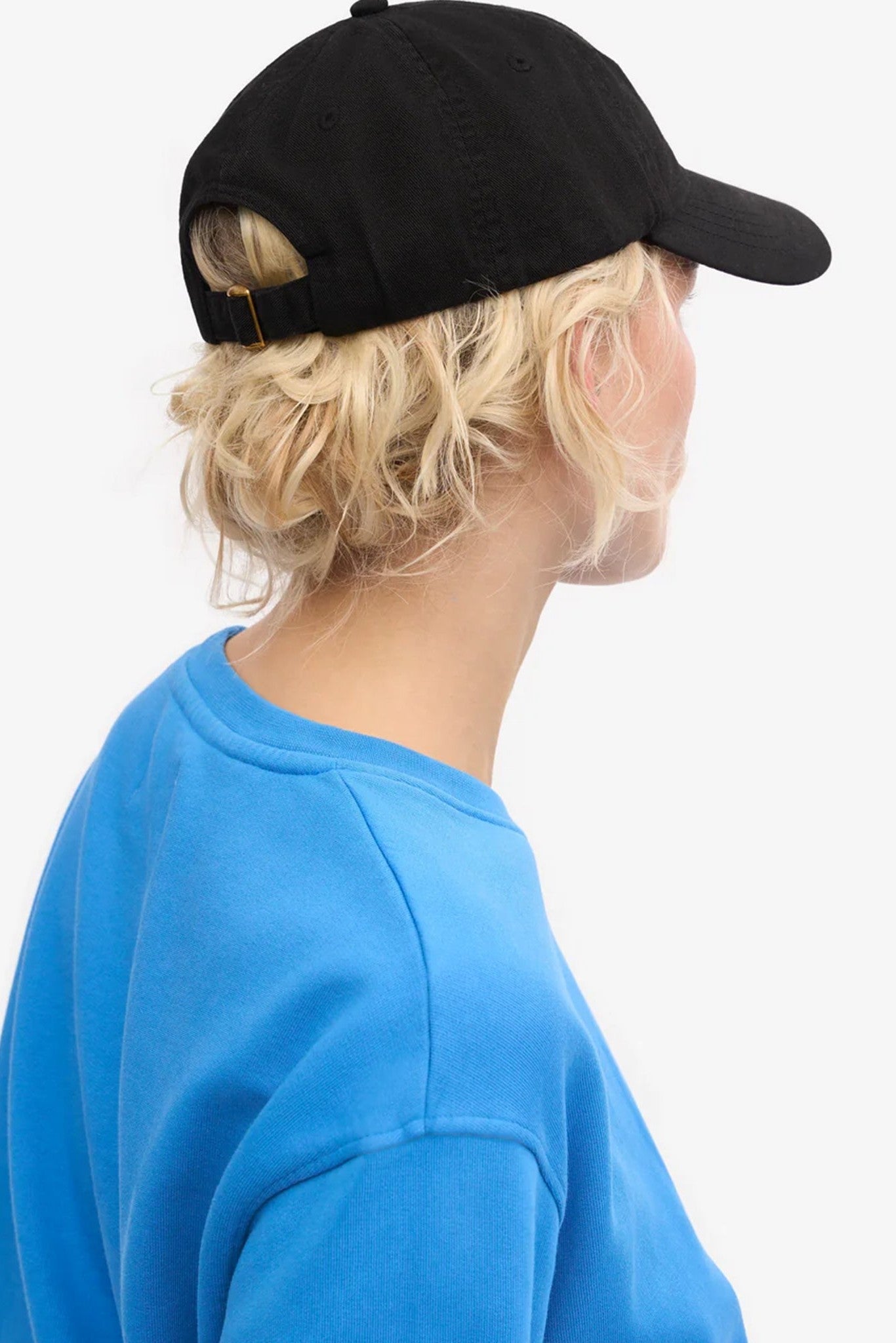 COLORFUL STANDARD - Organic Cotton Cap - Deep Black - BACKYARD