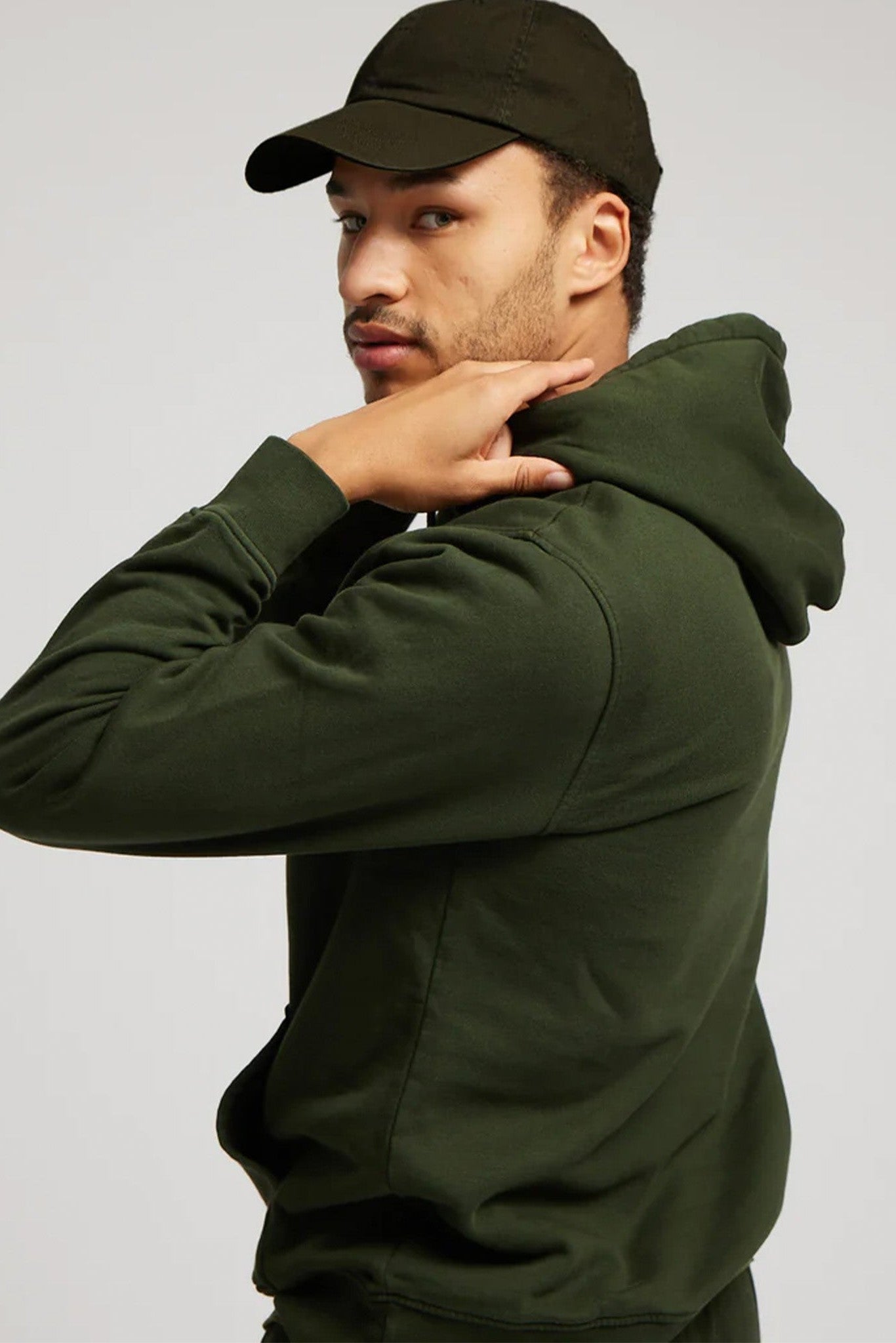 COLORFUL STANDARD - Organic Cotton Cap - Dusty Olive - BACKYARD