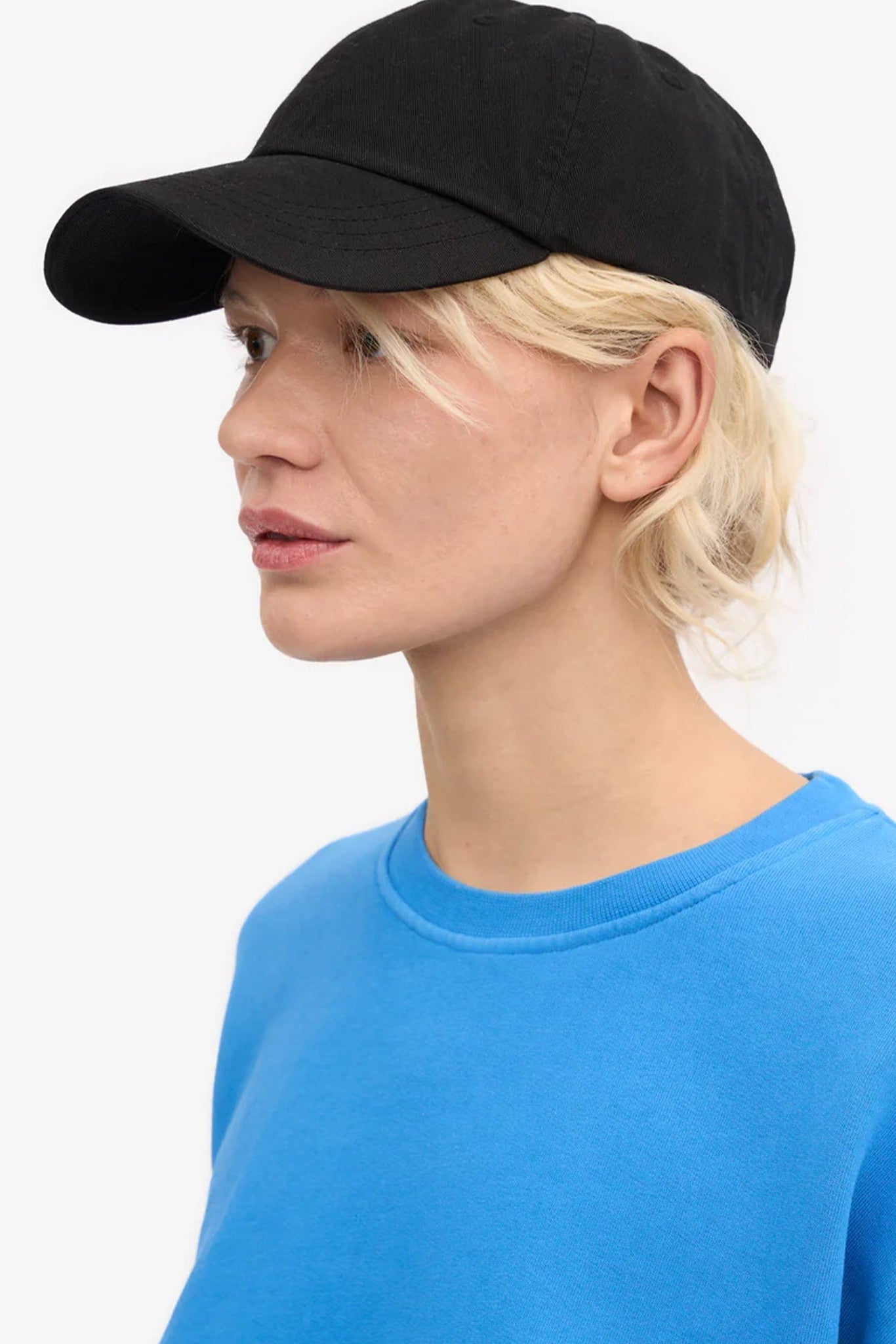 COLORFUL STANDARD - Organic Cotton Cap - Deep Black - BACKYARD